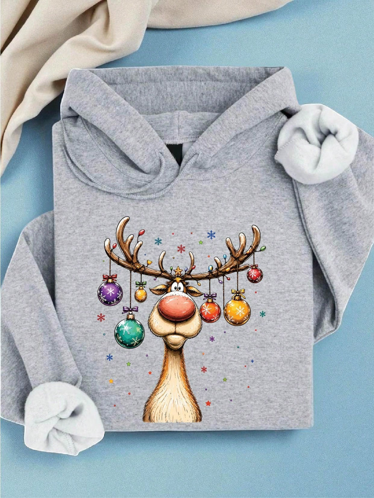 Christmas Reindeer Hoodie