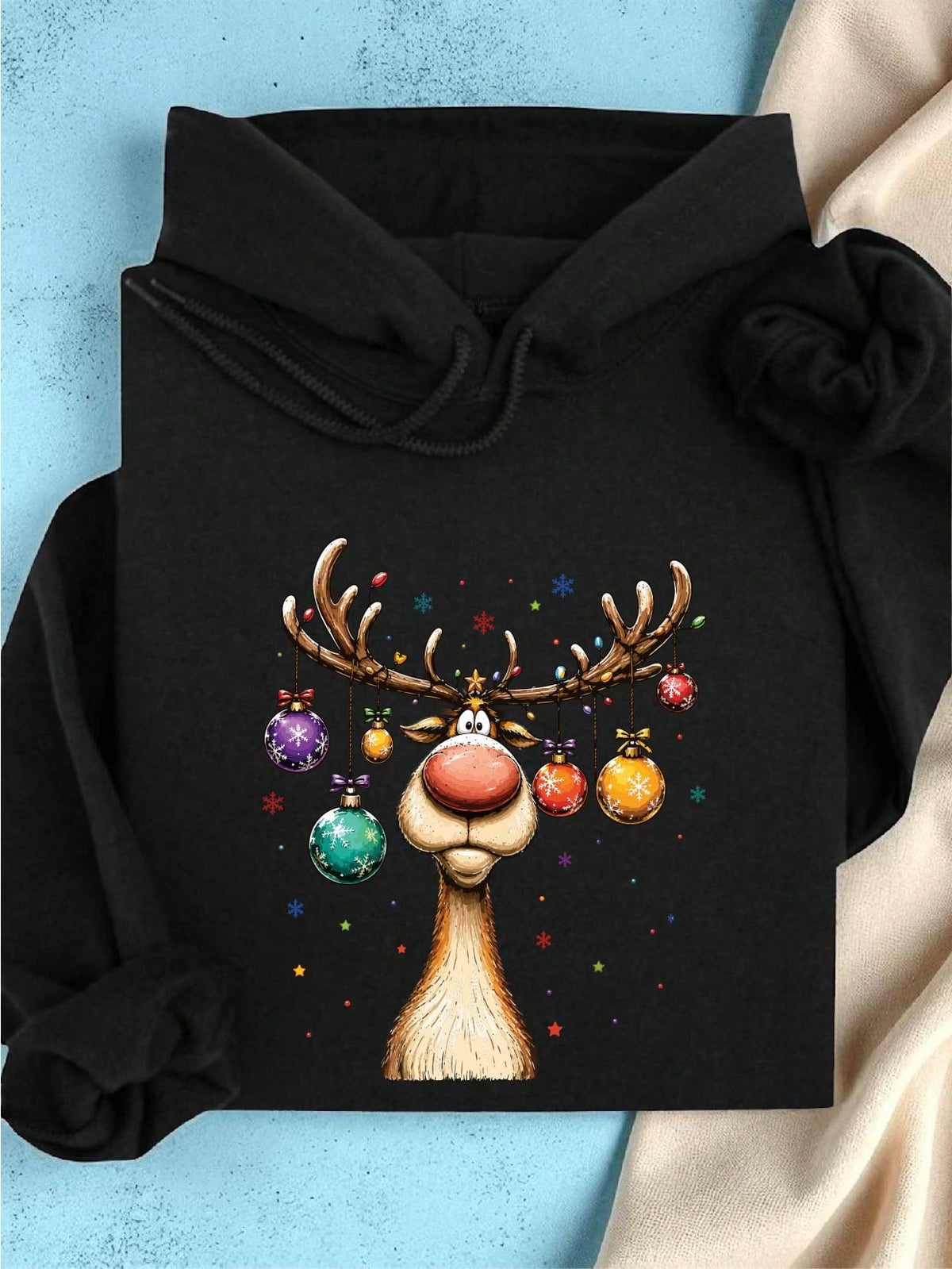 Christmas Reindeer Hoodie