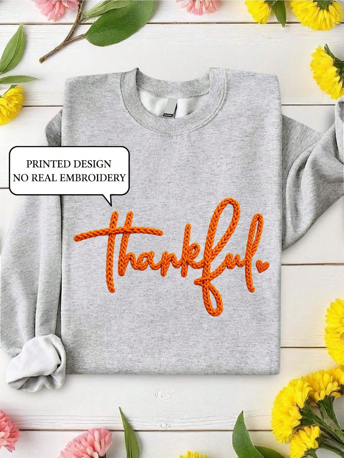 Thankful (DTF Graphic Print) Sweatshirt