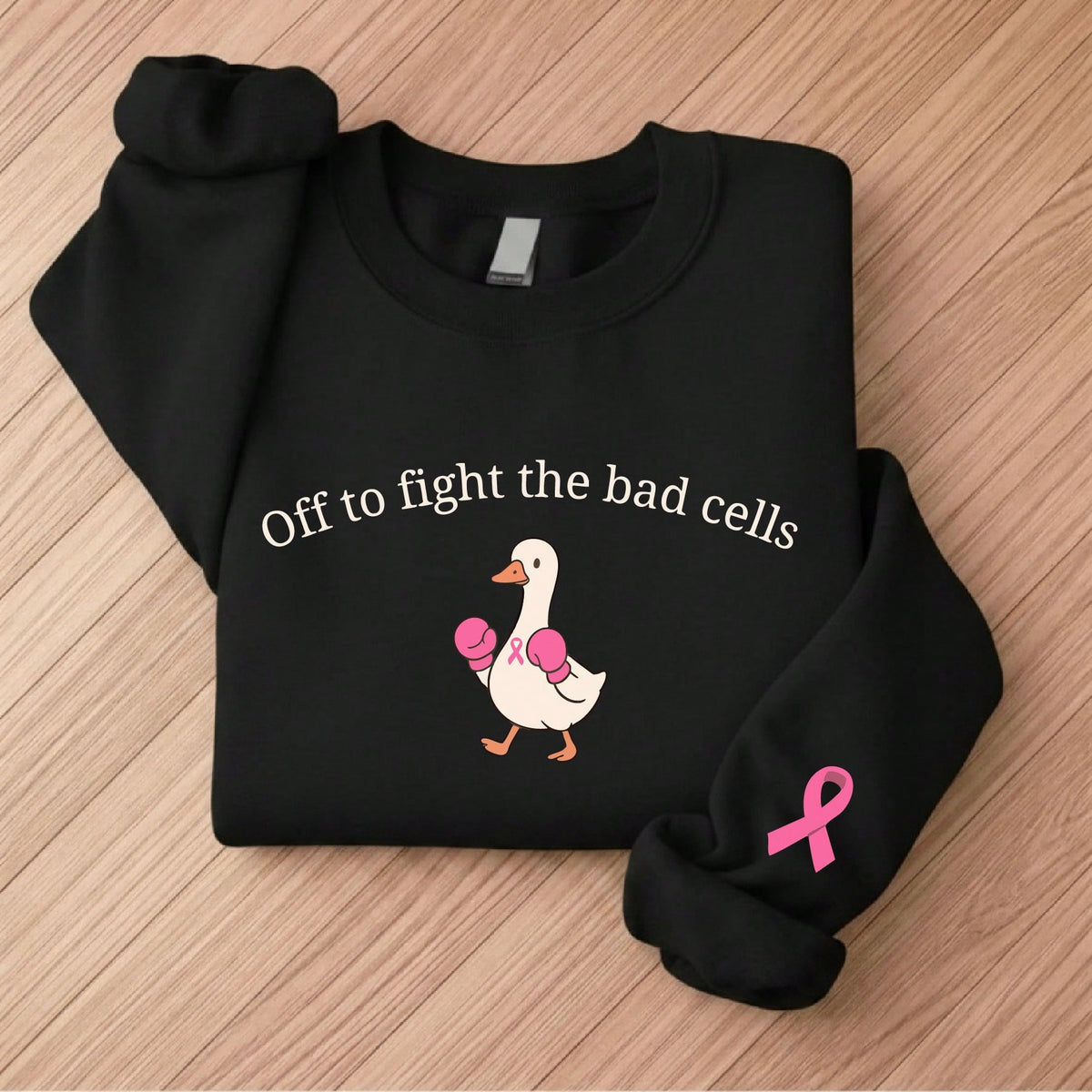 Off To Fight Bad Cells Sweatshirt