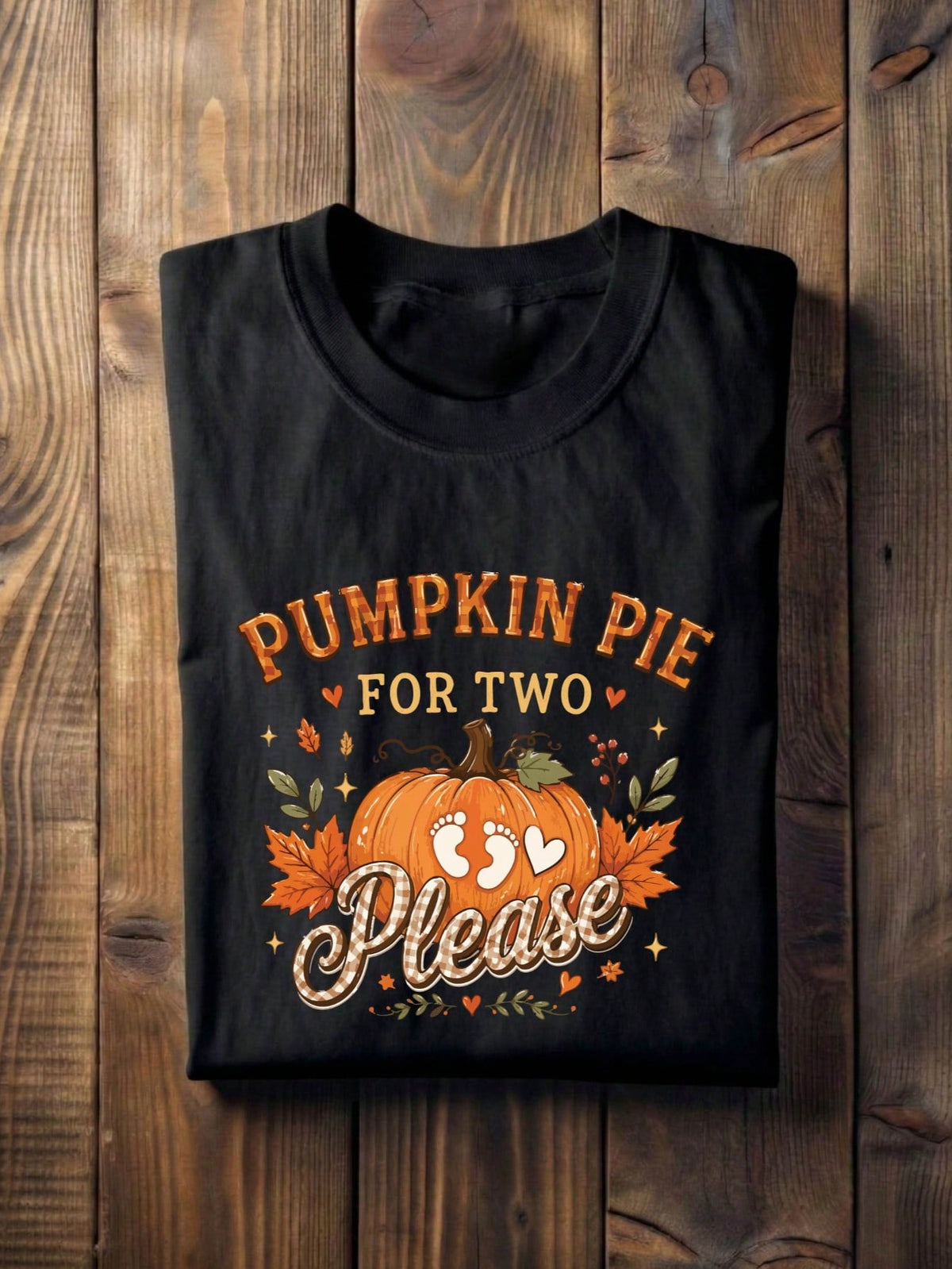 Pumpkin Pie For Two Please T-Shirt