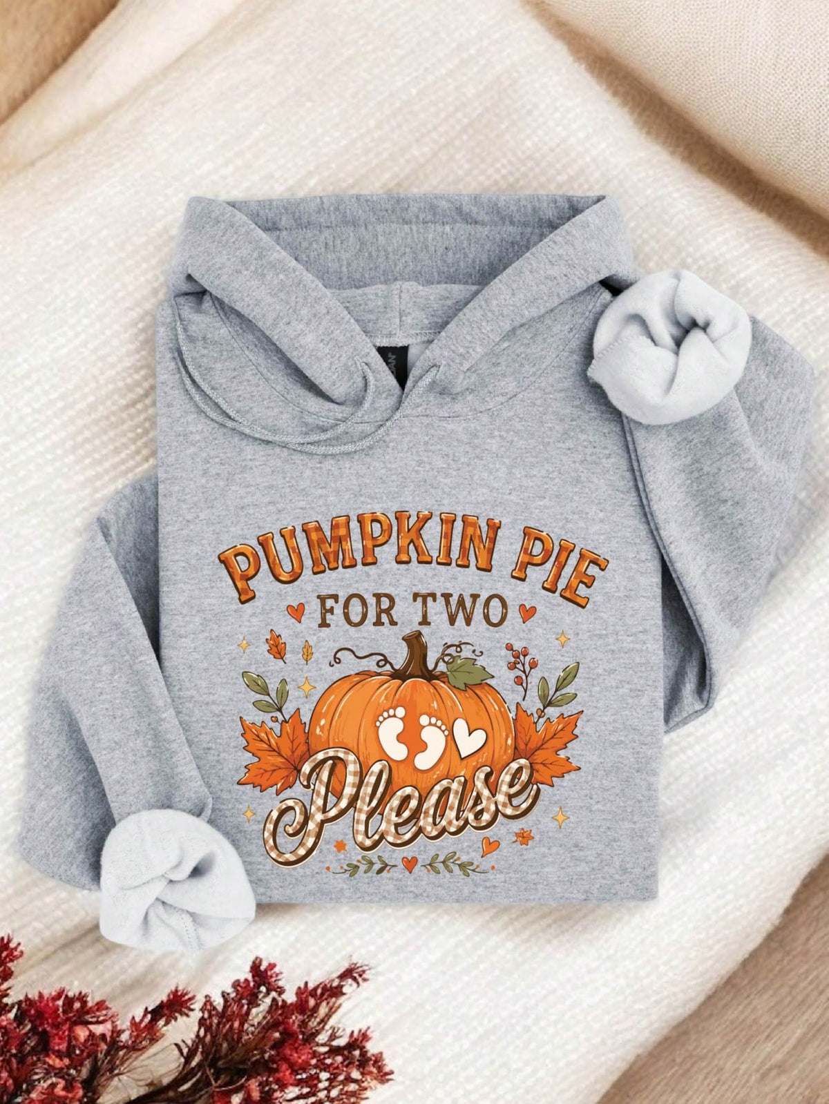 Pumpkin Pie For Two Please Hoodie