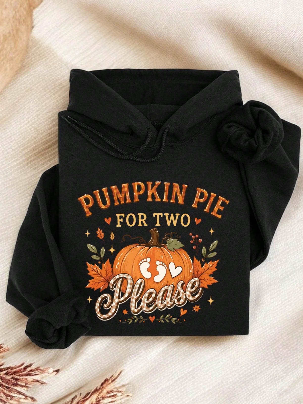 Pumpkin Pie For Two Please Hoodie