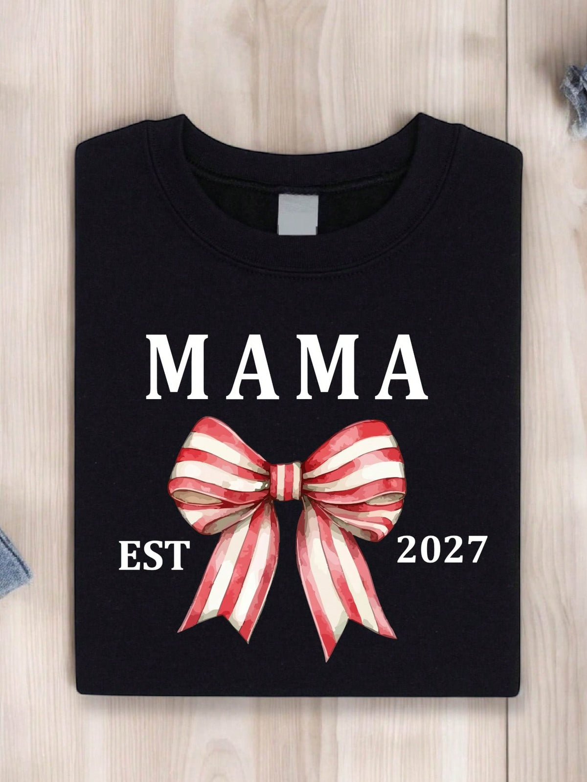 1 PC Mama And Dada Est 2027 T-Shirt
