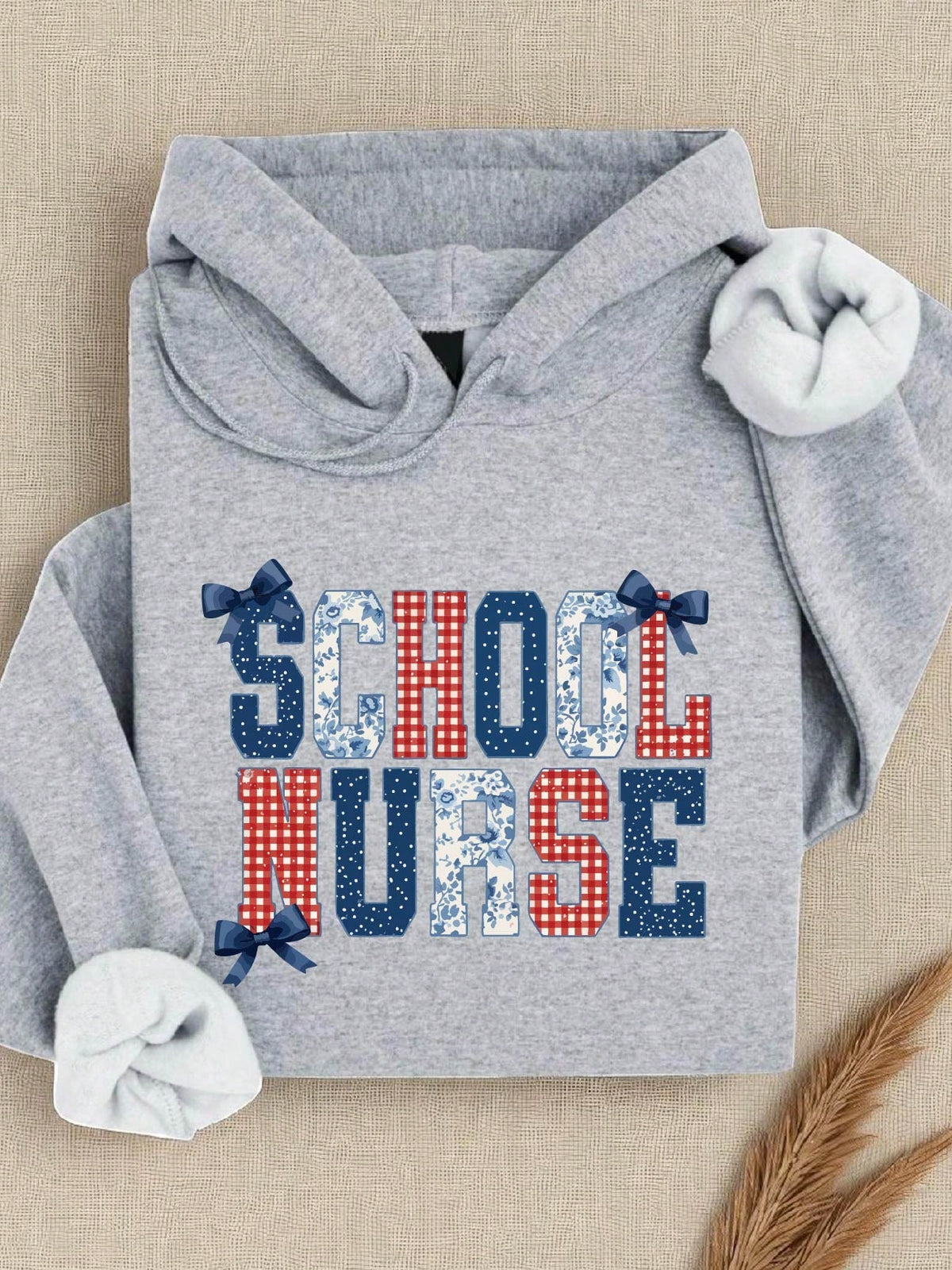 School Nurse Coquette Hoodie