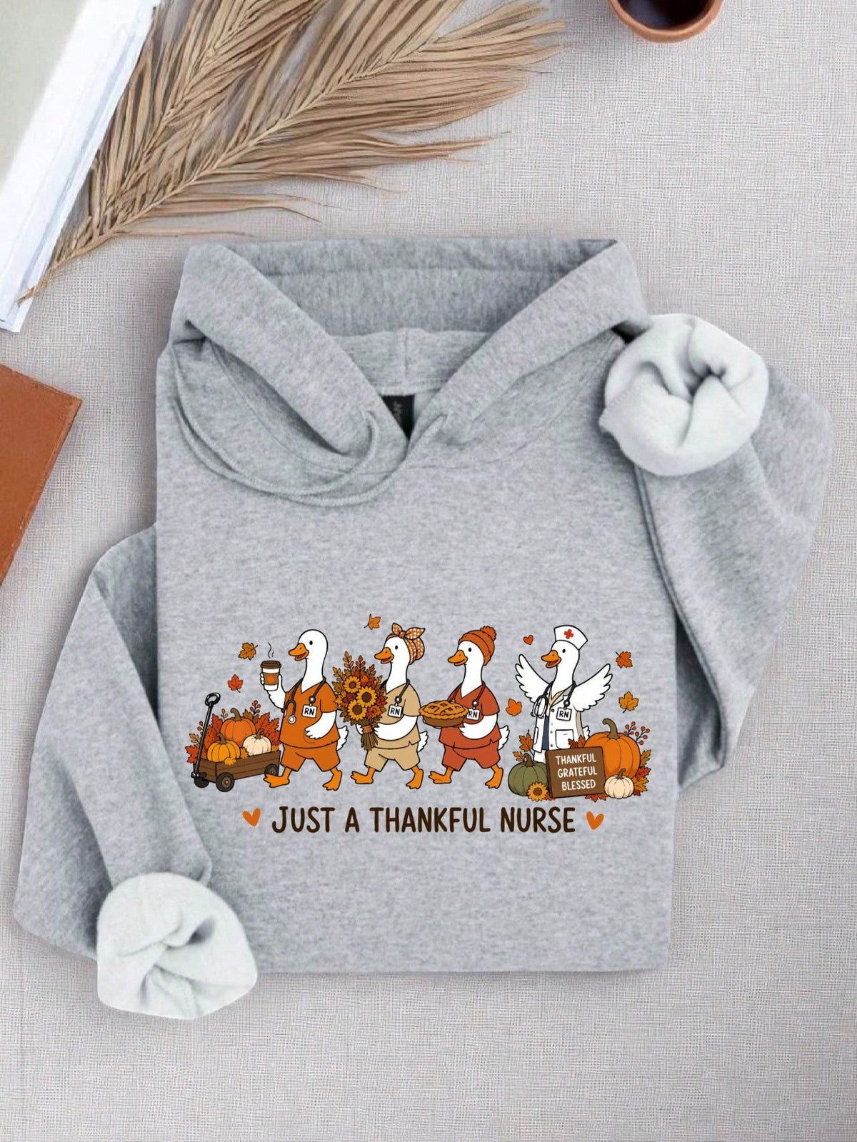Just A Thankful Nurse Hoodie