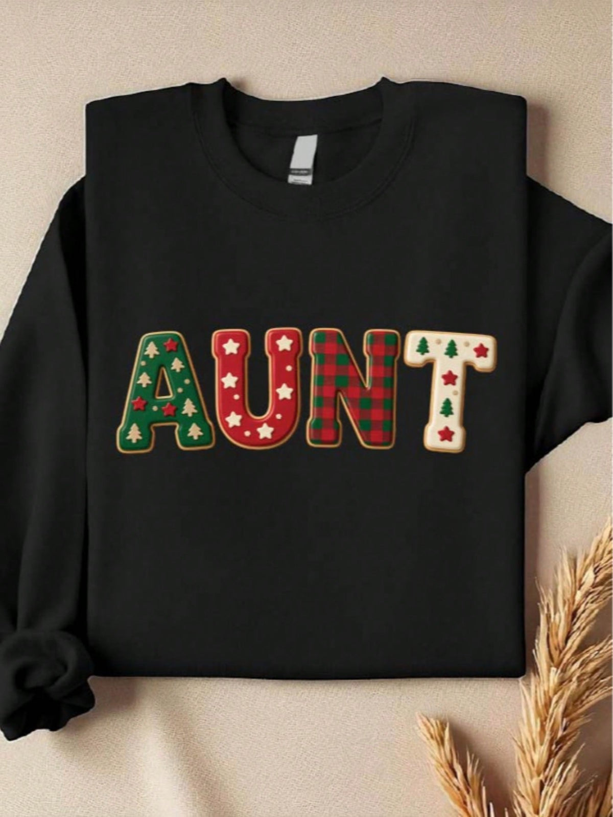 1 PC Aunt Uncle Christmas Sweatshirt