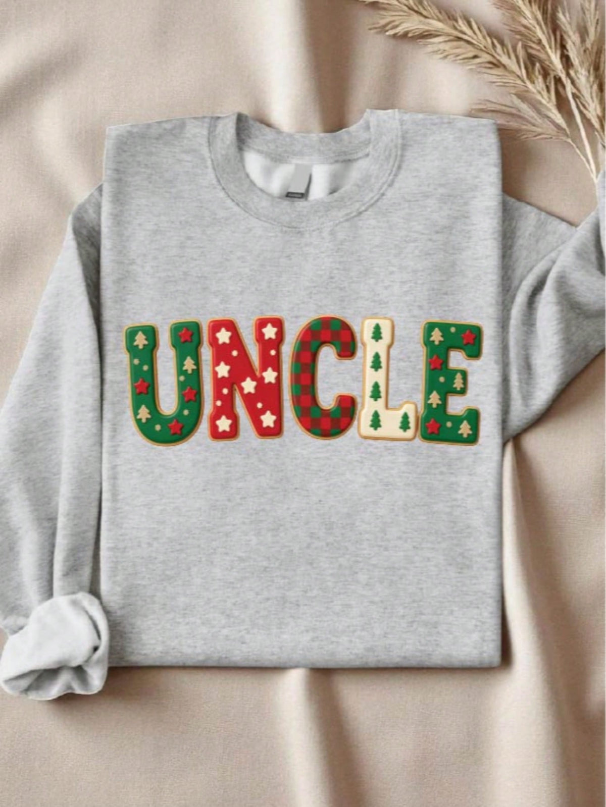 1 PC Aunt Uncle Christmas Sweatshirt