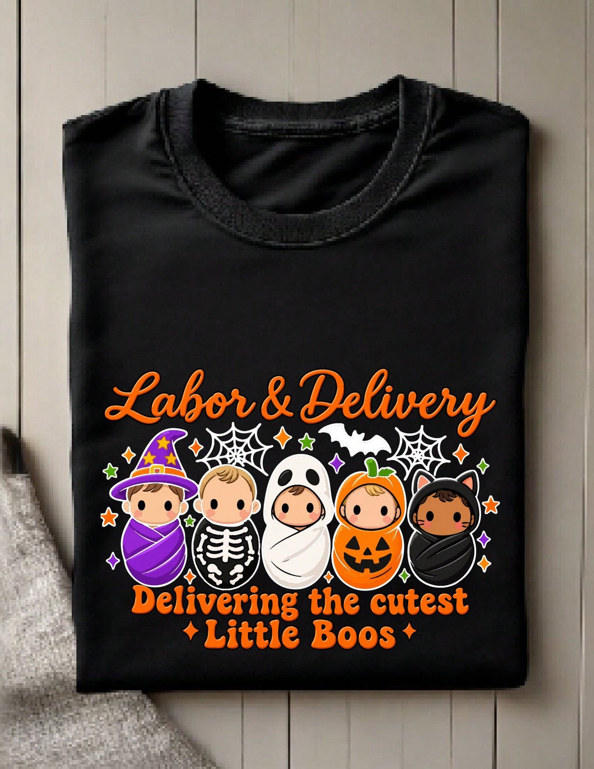 Halloween Labor And Delivery Nurse T-Shirt