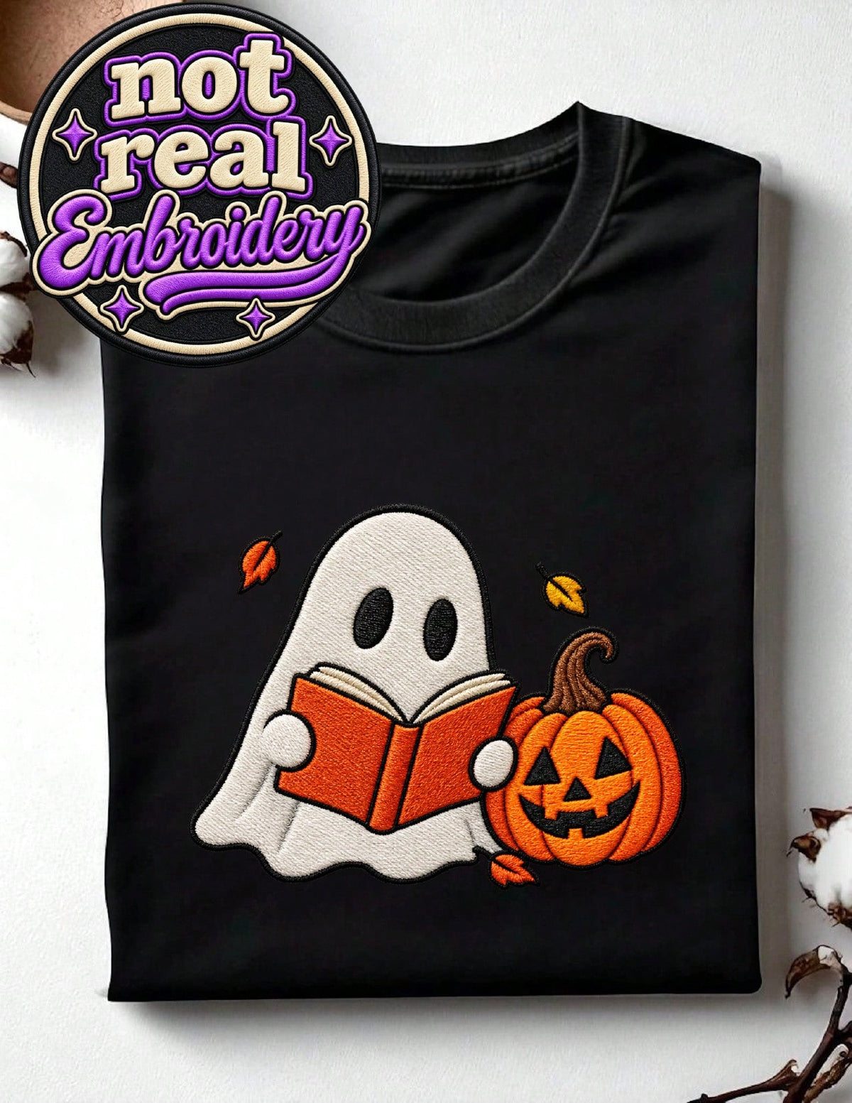 Reader Ghost Graphic Print T-Shirt