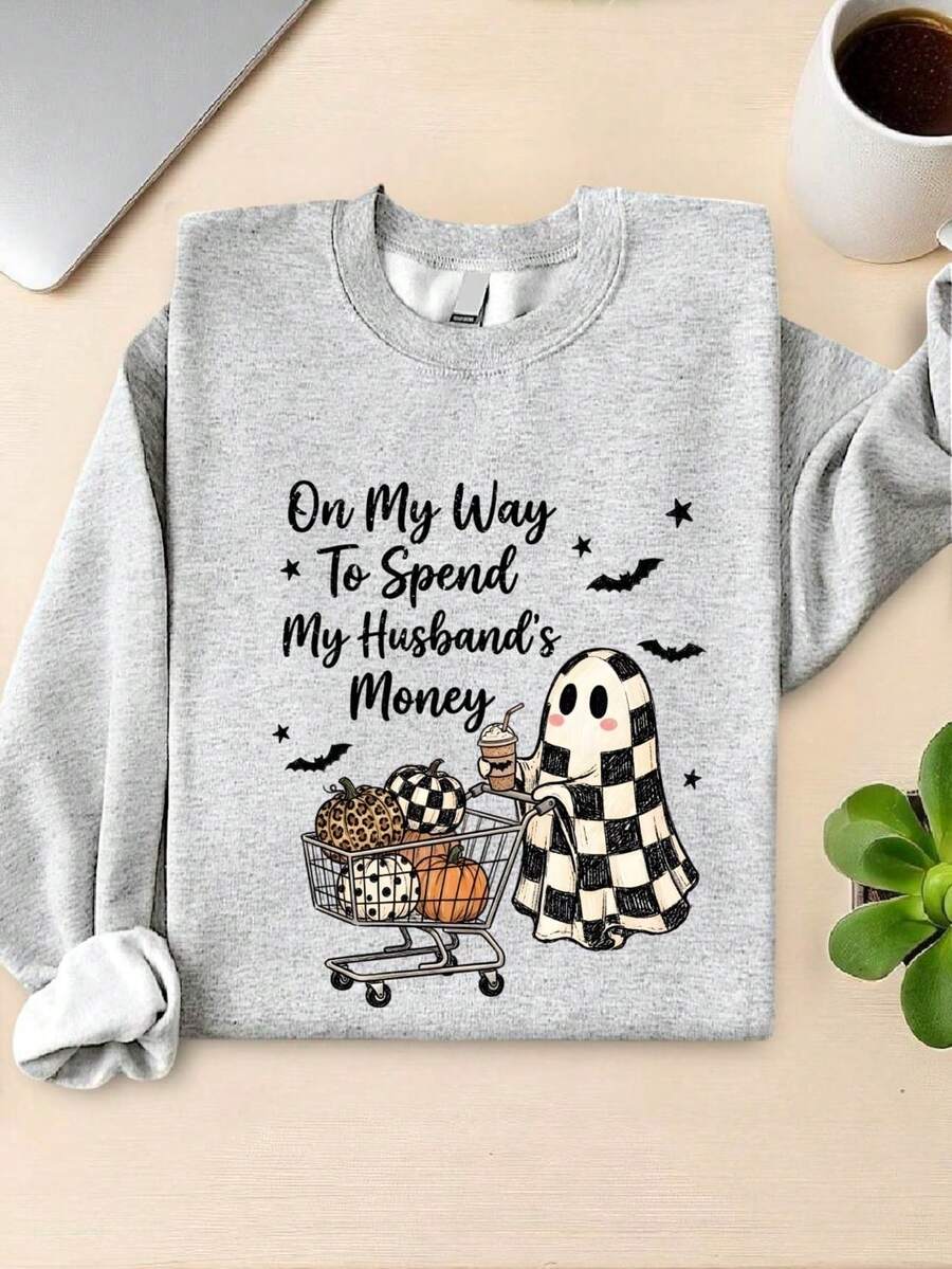 Halloween Ghost Sweatshirt