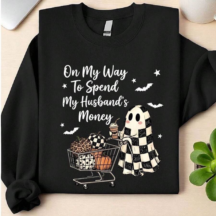 Halloween Ghost Sweatshirt