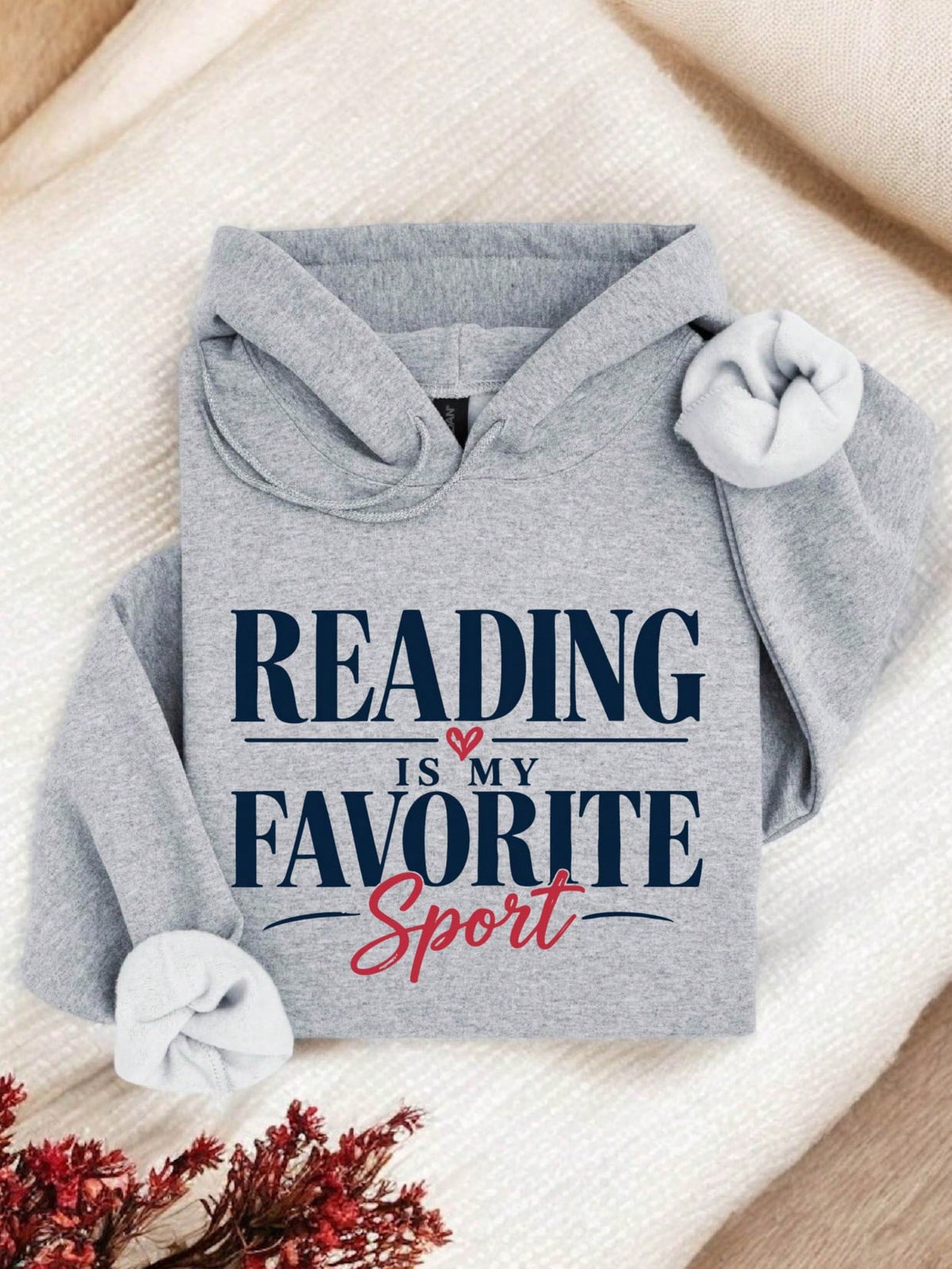 Reading Is My Favorite Sport Hoodie