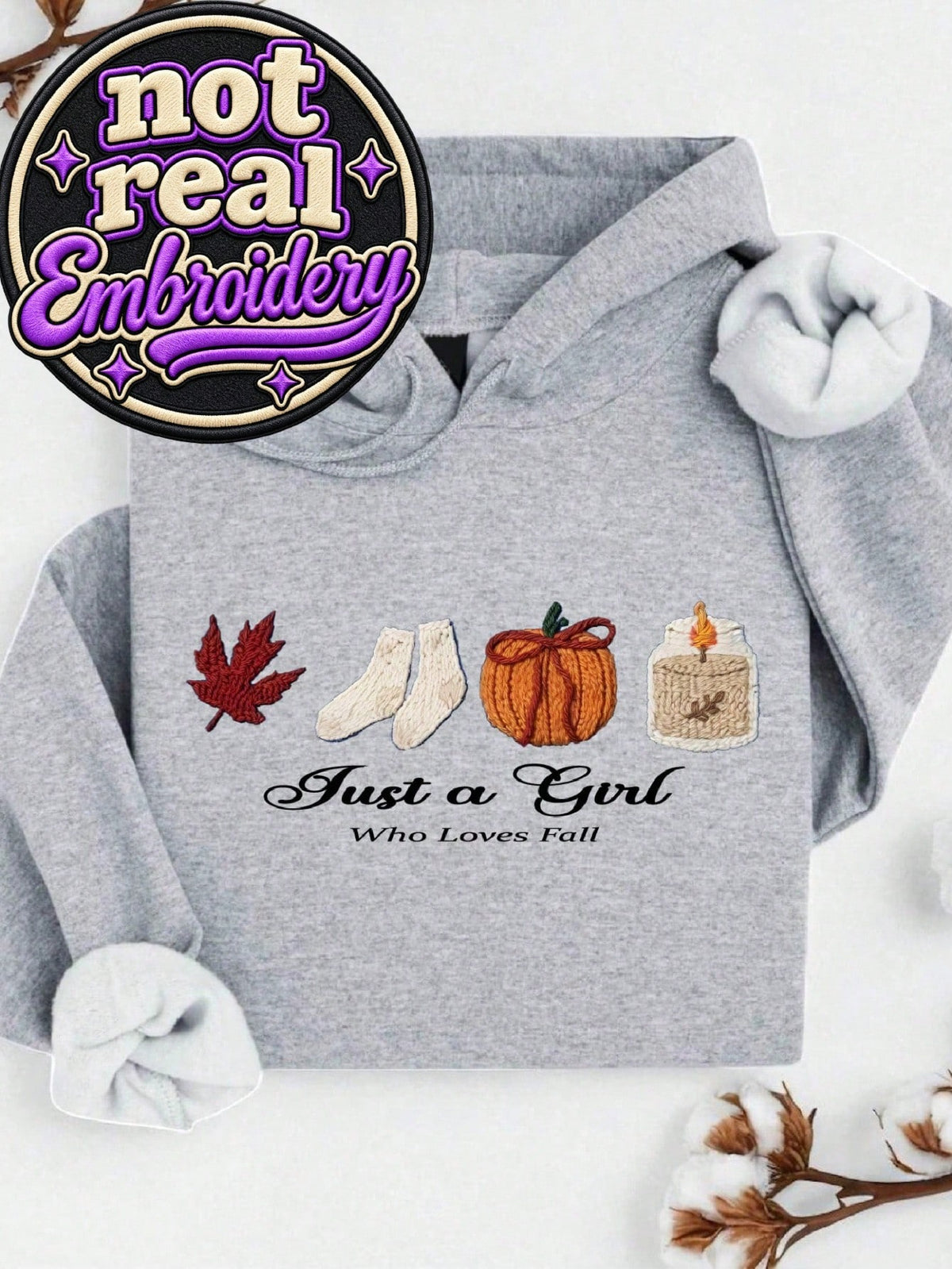 Just A Girl Who Loves Fall Hoodie