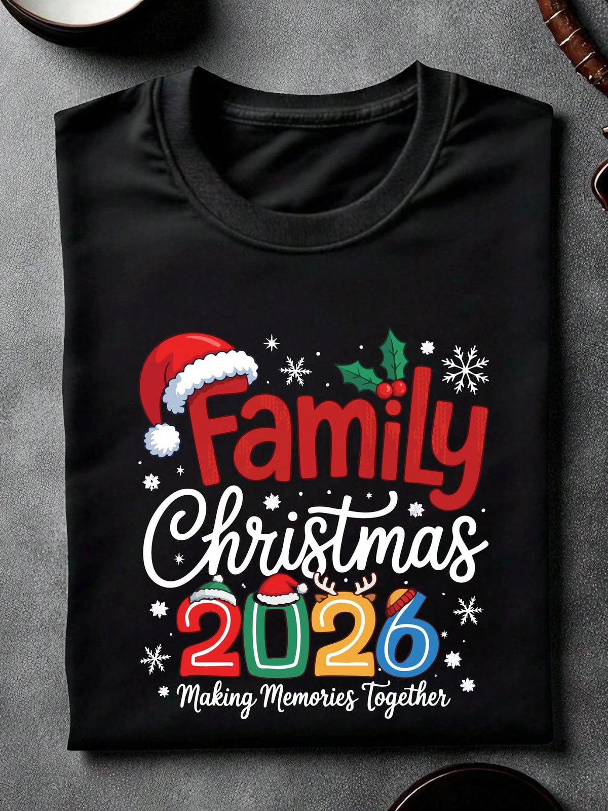 Family Christmas 2026 Unisex T-Shirt