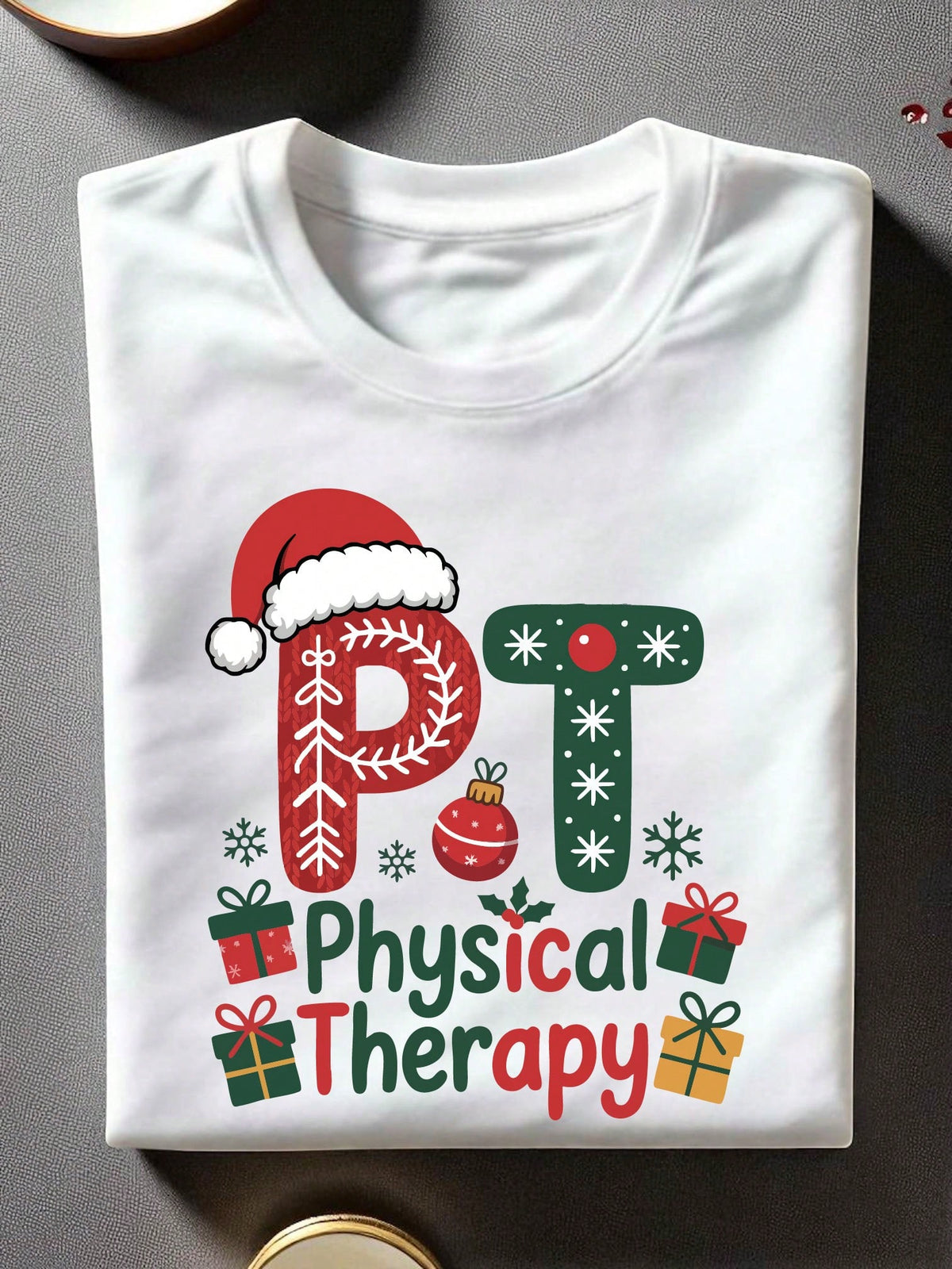Christmas Physical Therapy Unisex T-Shirt