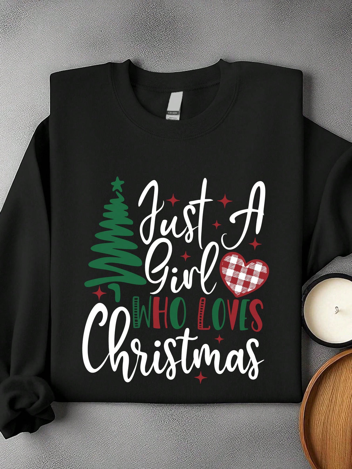 Just A Girl Who Loves Christmas Unisex Sweatshirt