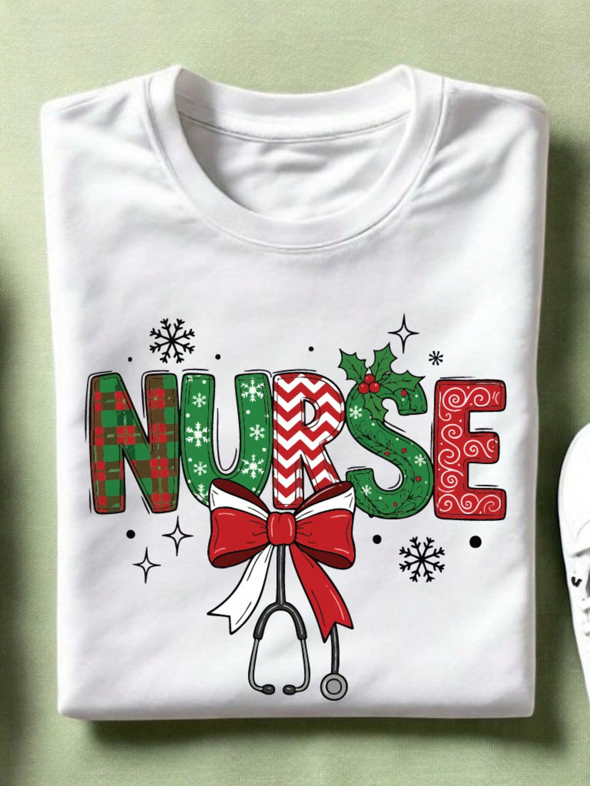 Christmas Nurse Unisex T-Shirt