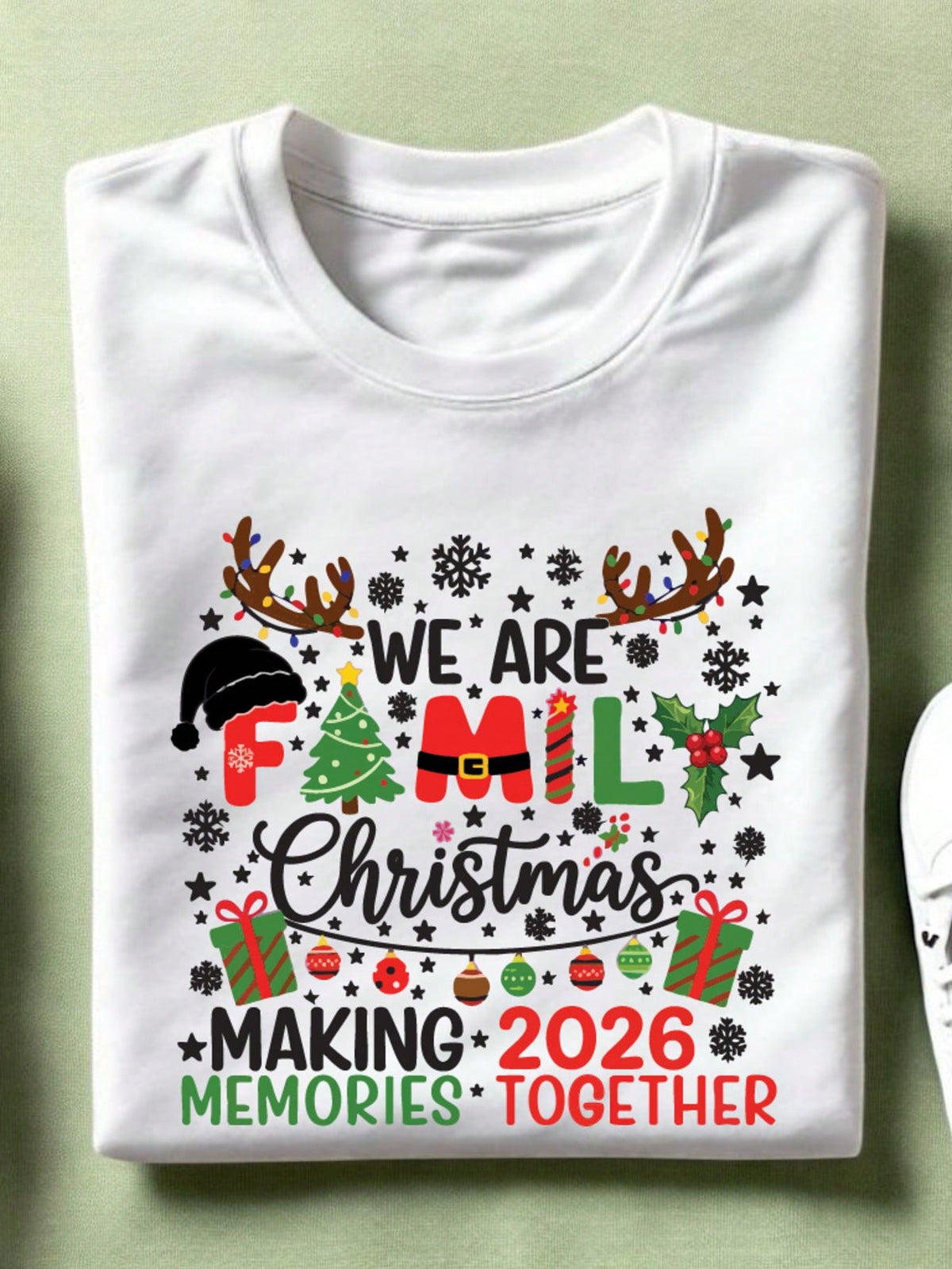 Family Christmas 2026 Making Memories Together Unisex T-Shirt