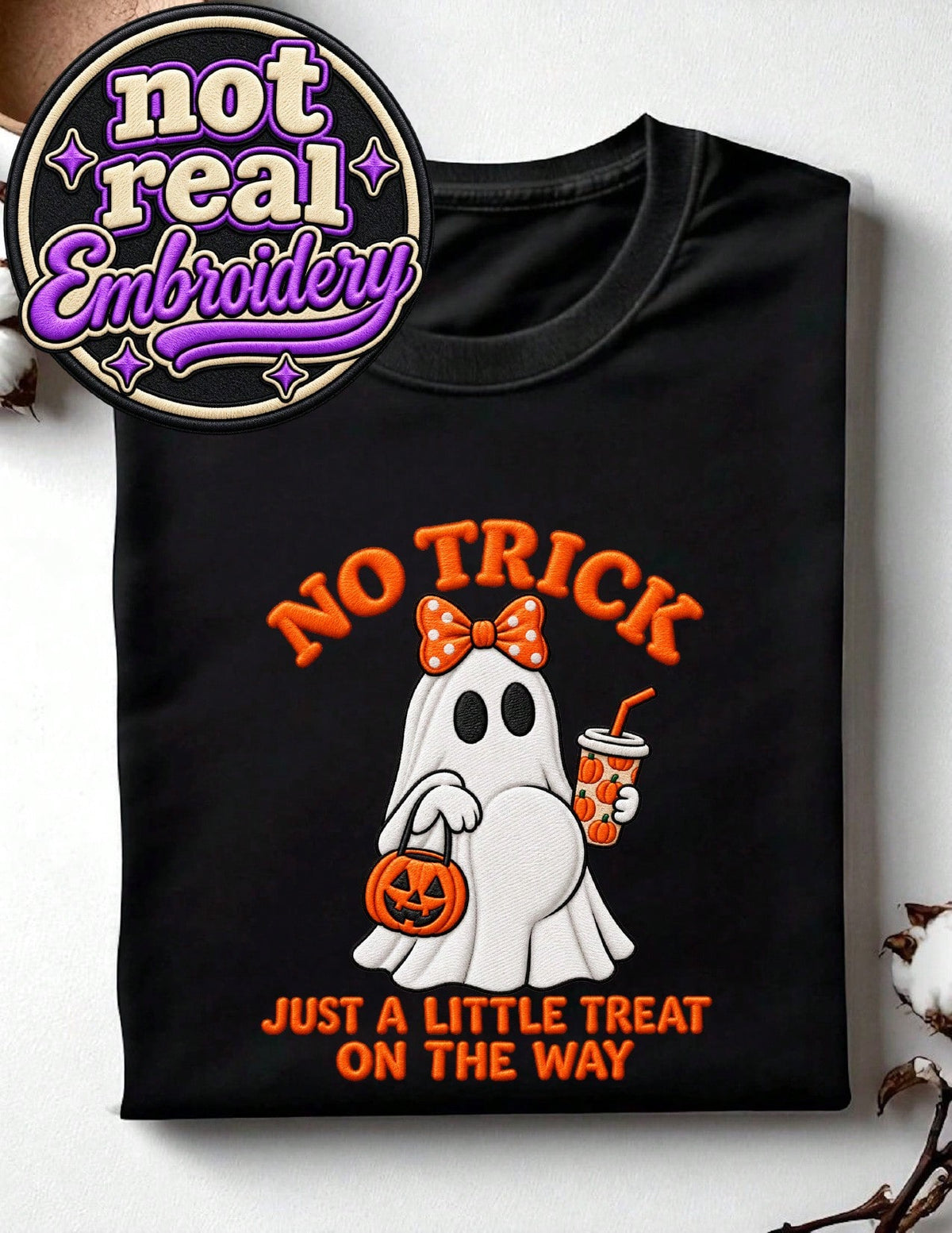 Pregnancy Ghost (DTF Graphic Print) T-Shirt