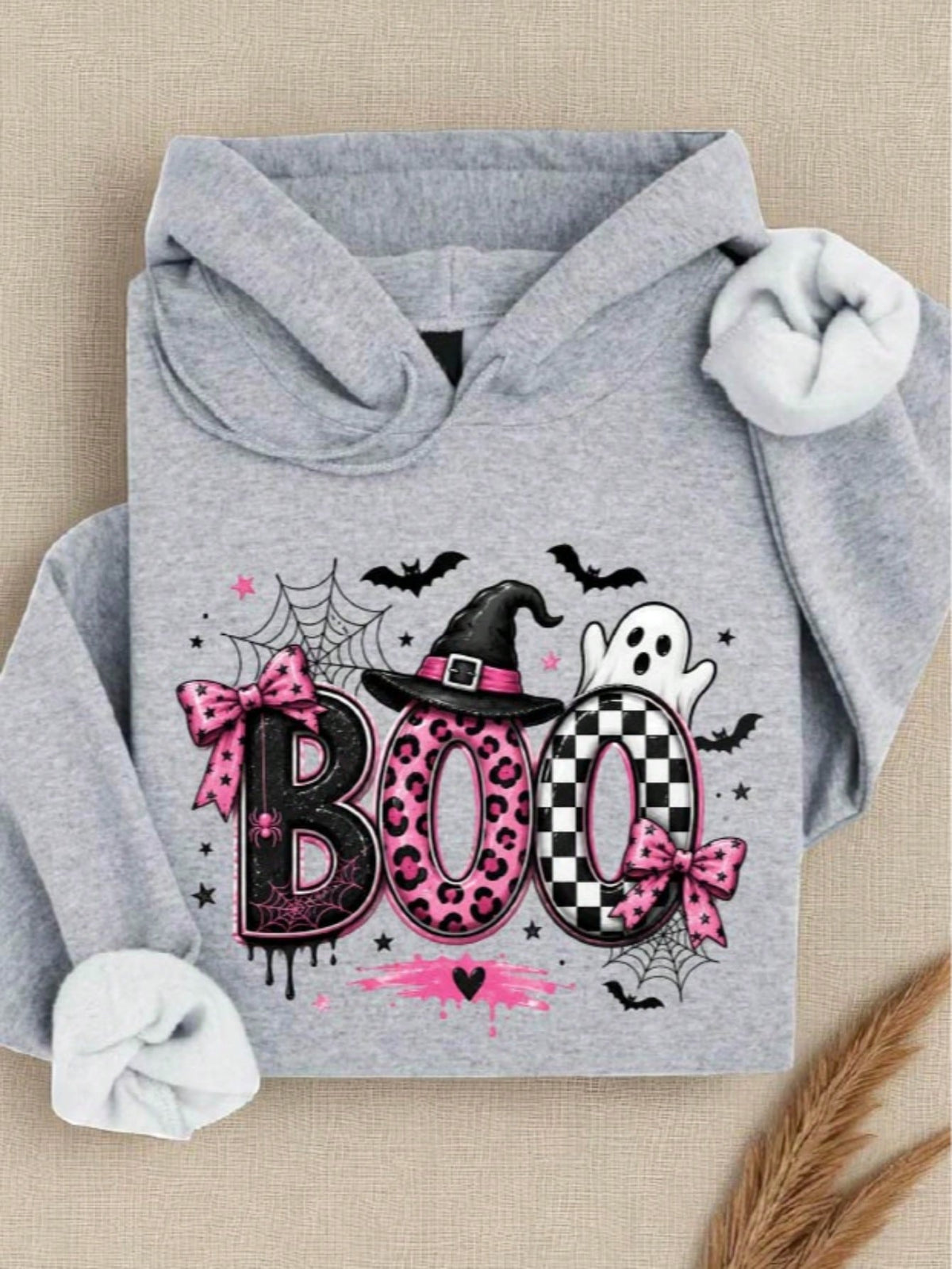 Pink Boo Hoodie