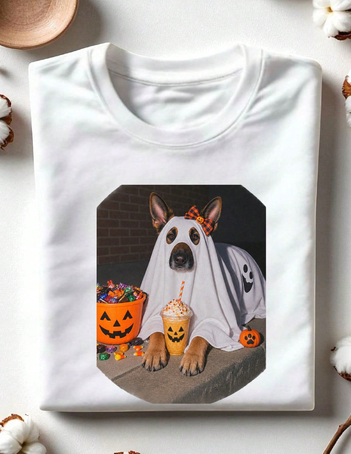 German Shepherd Dog Halloween T-Shirt