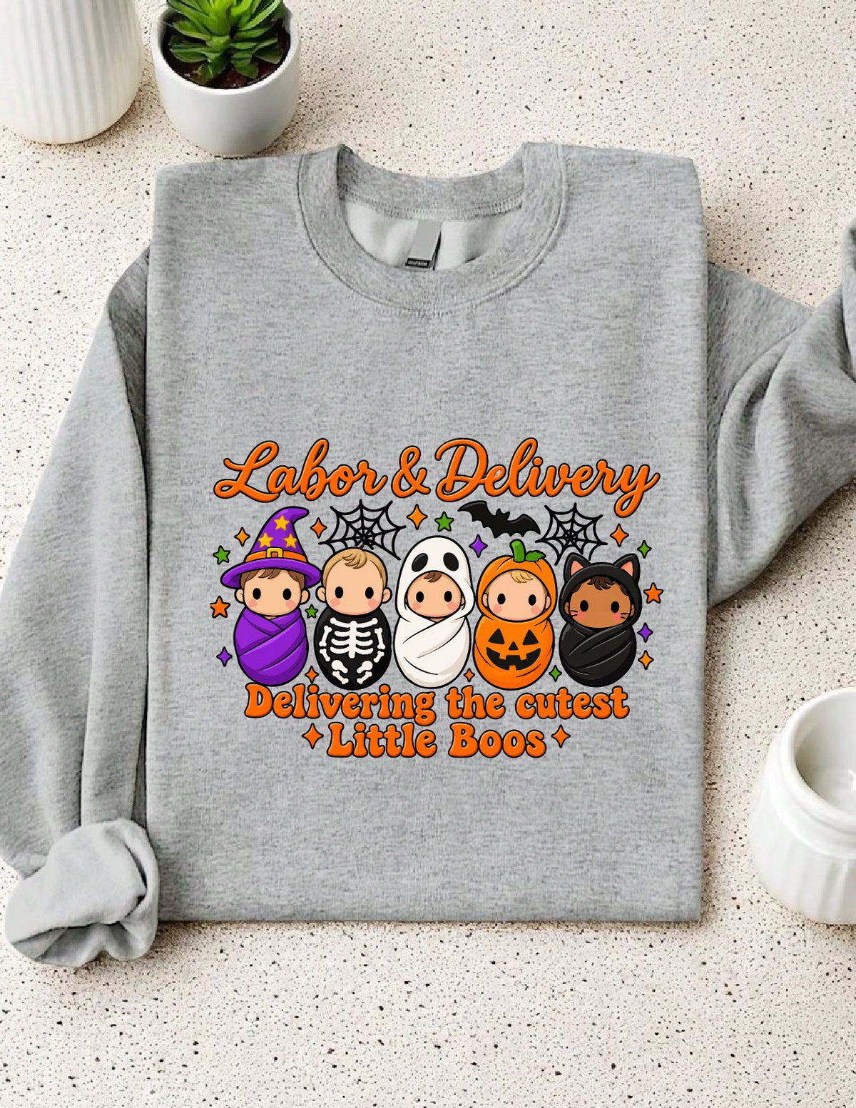 Halloween Labor And Delivery Nurse Sweatshirt
