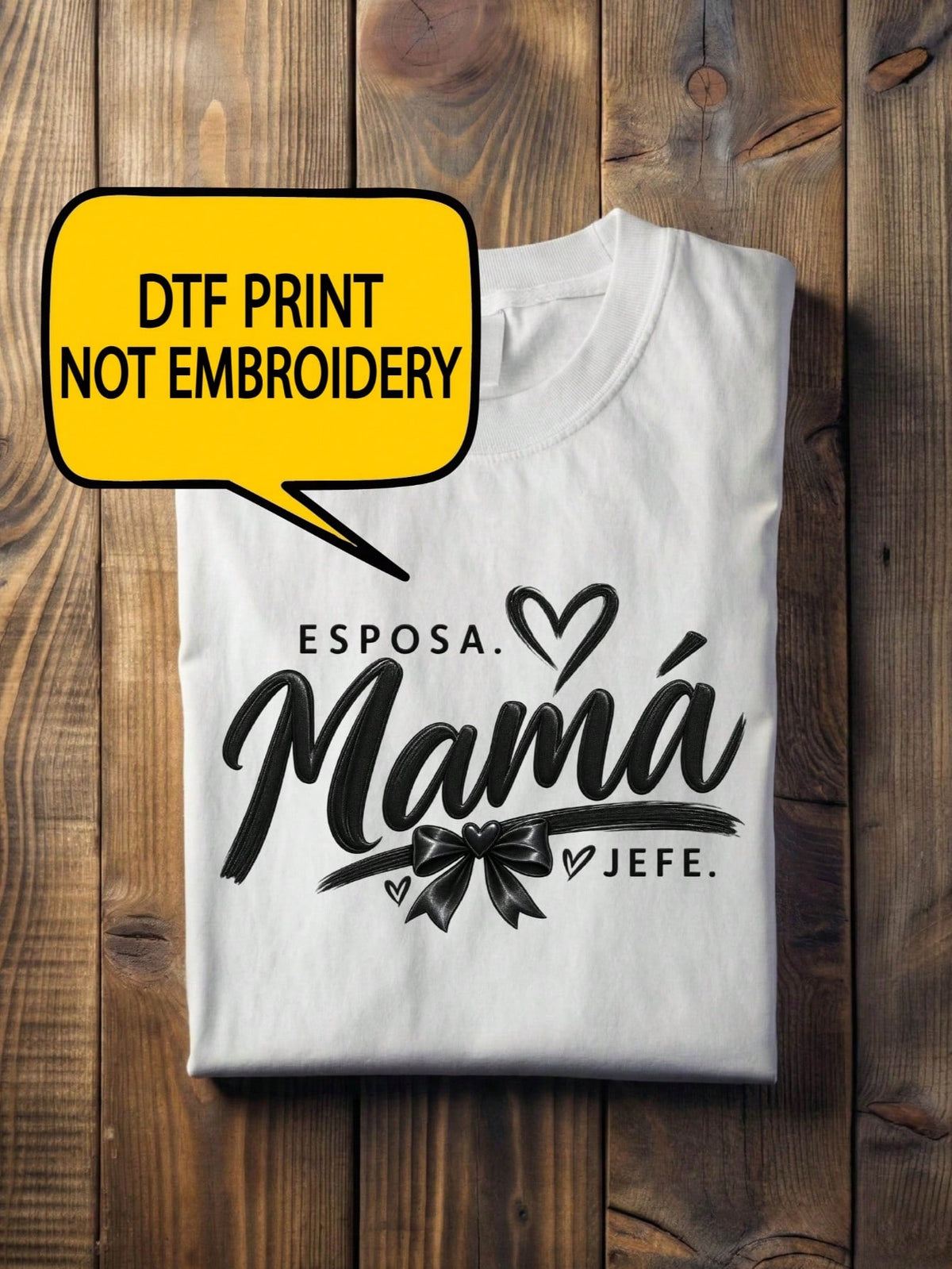Esposa Mama Jefe T-Shirt