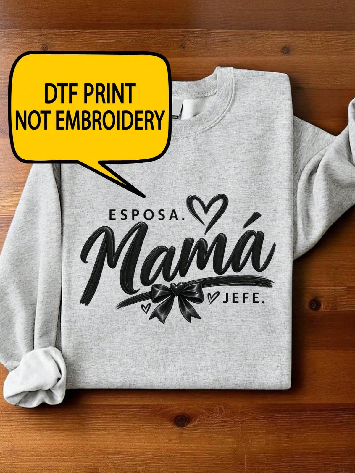 Esposa Mama Jefe Sweatshirt