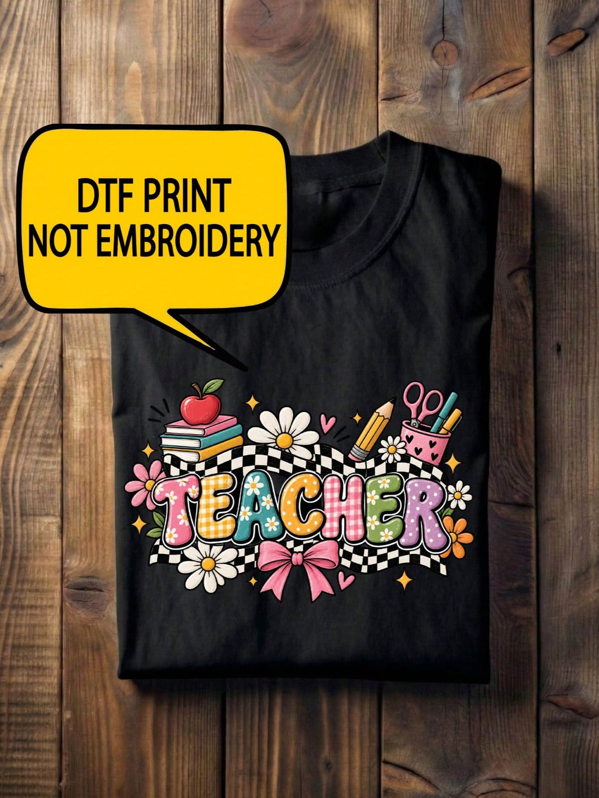 Teacher Print T-Shirt