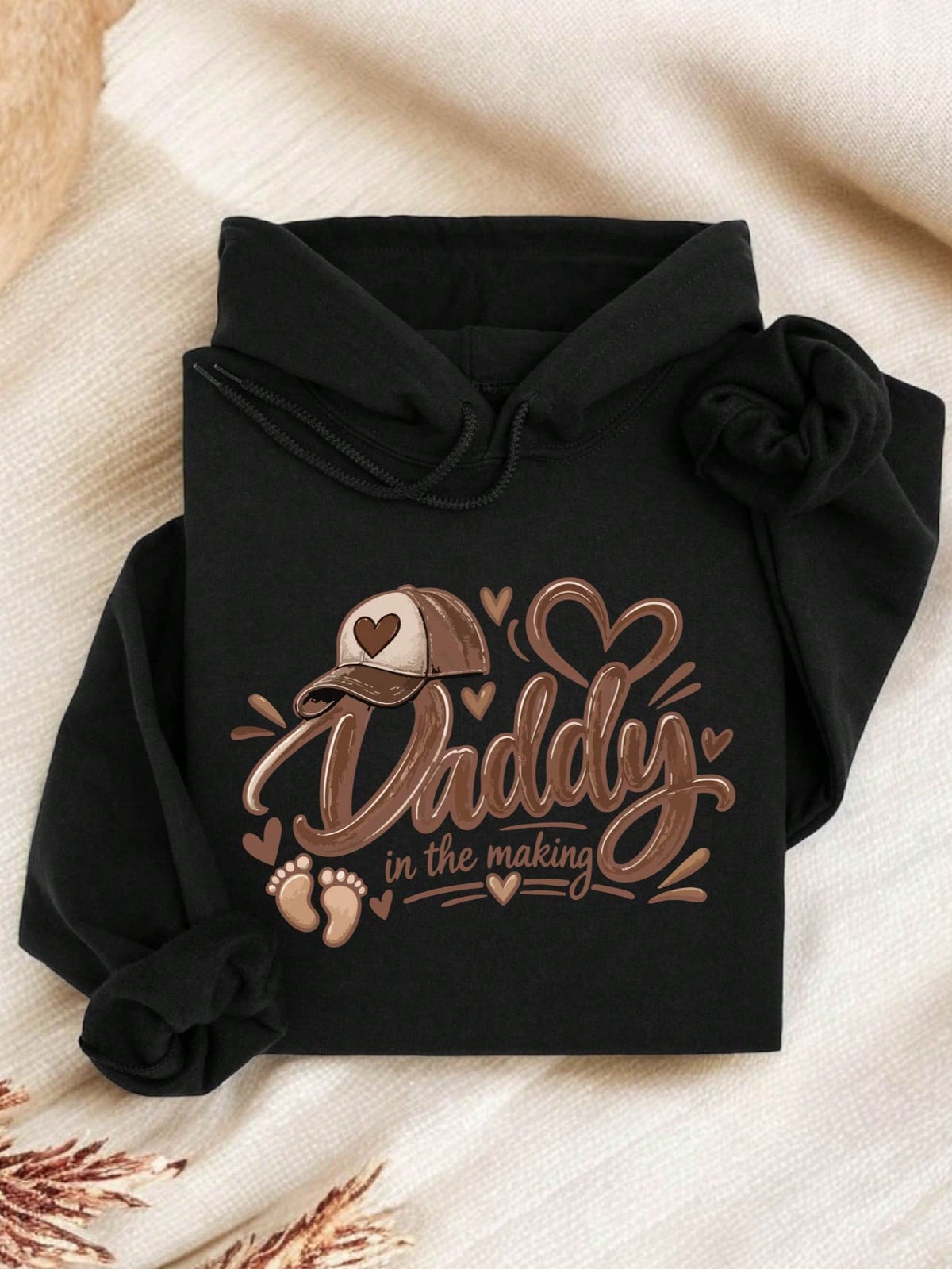 1 PC Mommy Daddy In The Making Hoodie
