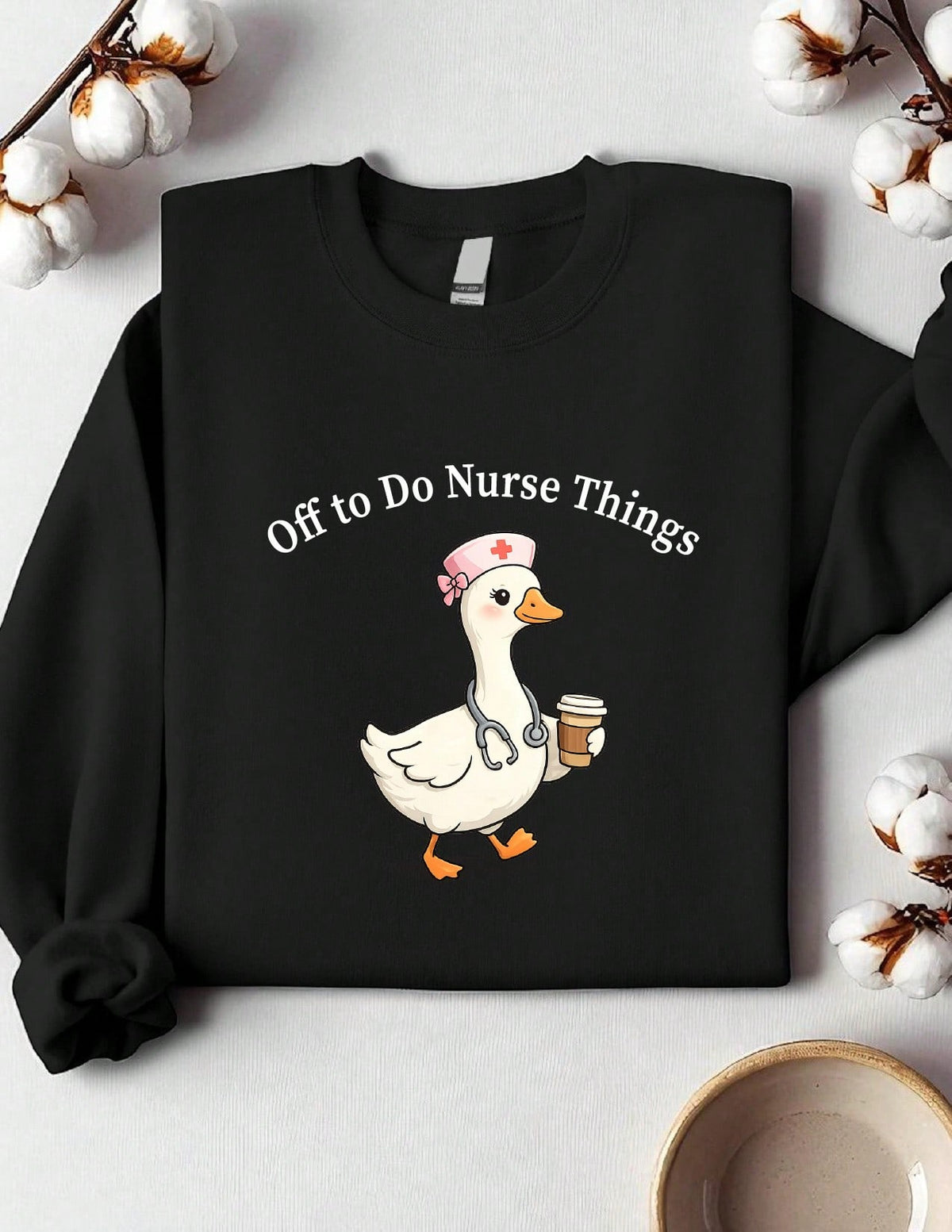 Funny Goose Nurse Sweatshirt