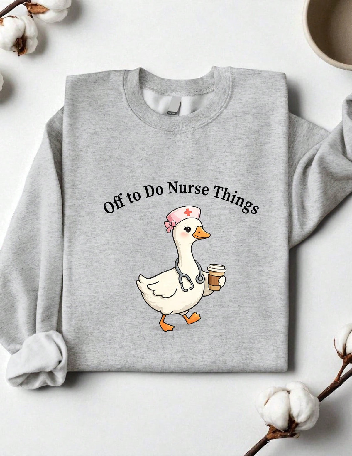 Funny Goose Nurse Sweatshirt