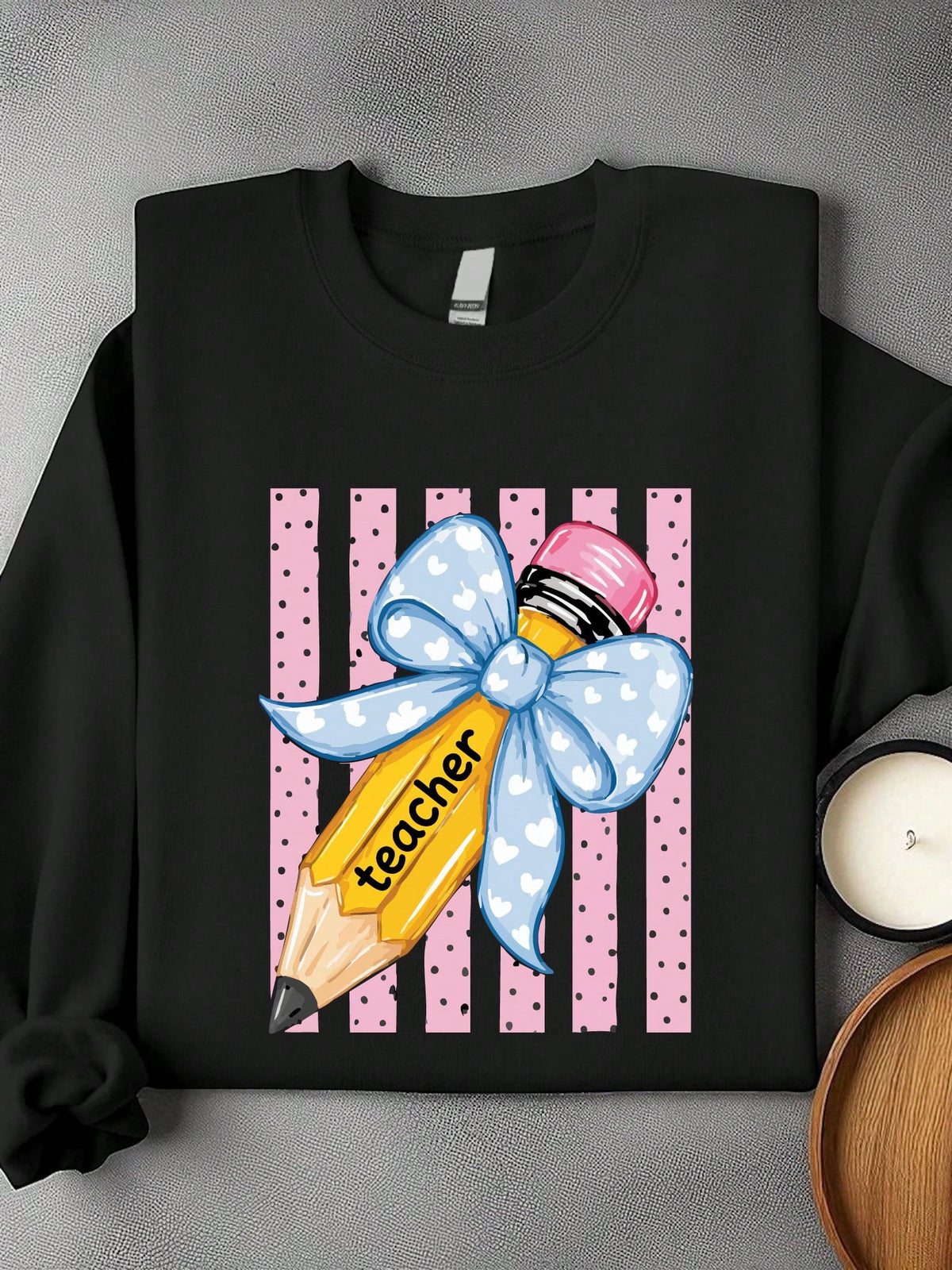 Floral Coquette Teacher Unisex Sweatshirt