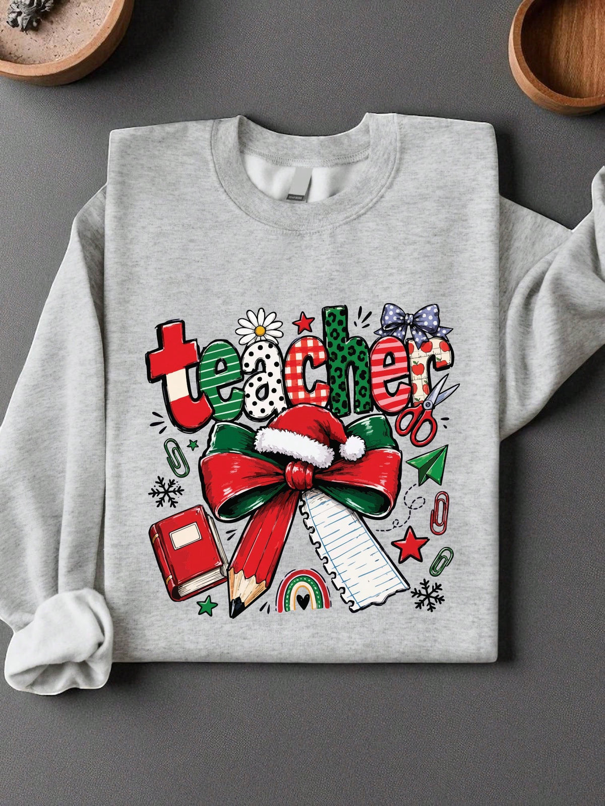 Christmas Teacher Unisex Sweatshirt