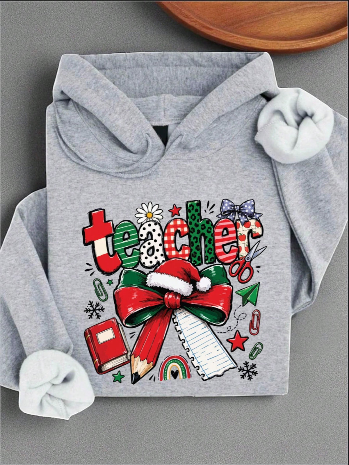 Christmas Teacher Unisex Hoodie