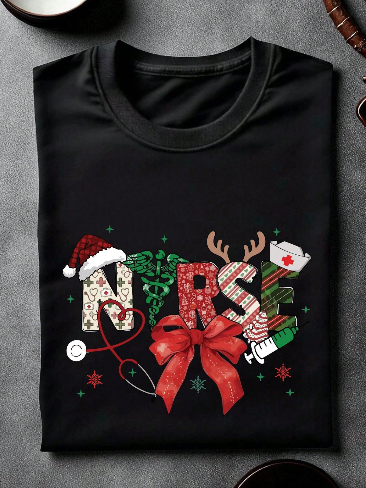 Christmas Nurse Unisex T-Shirt