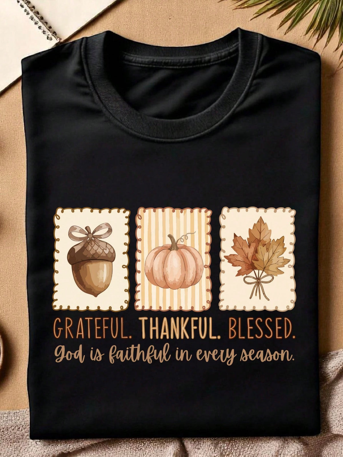 Grateful Thankful Blessed T-Shirt