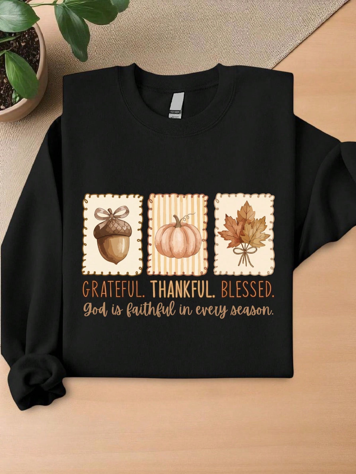 Grateful Thankful Blessed Sweatshirt