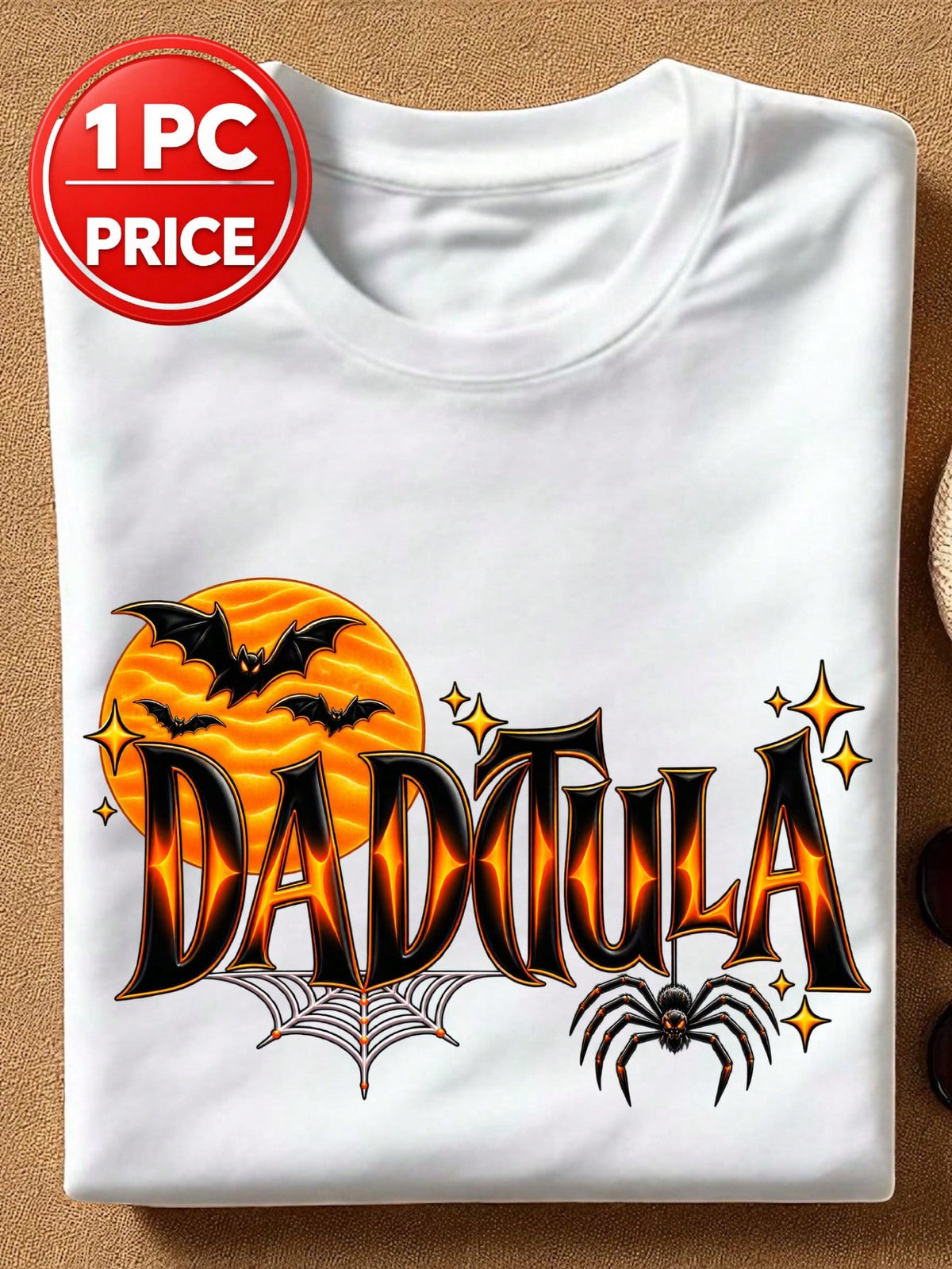 1 PC Momster Dadcula Halloween T-Shirt