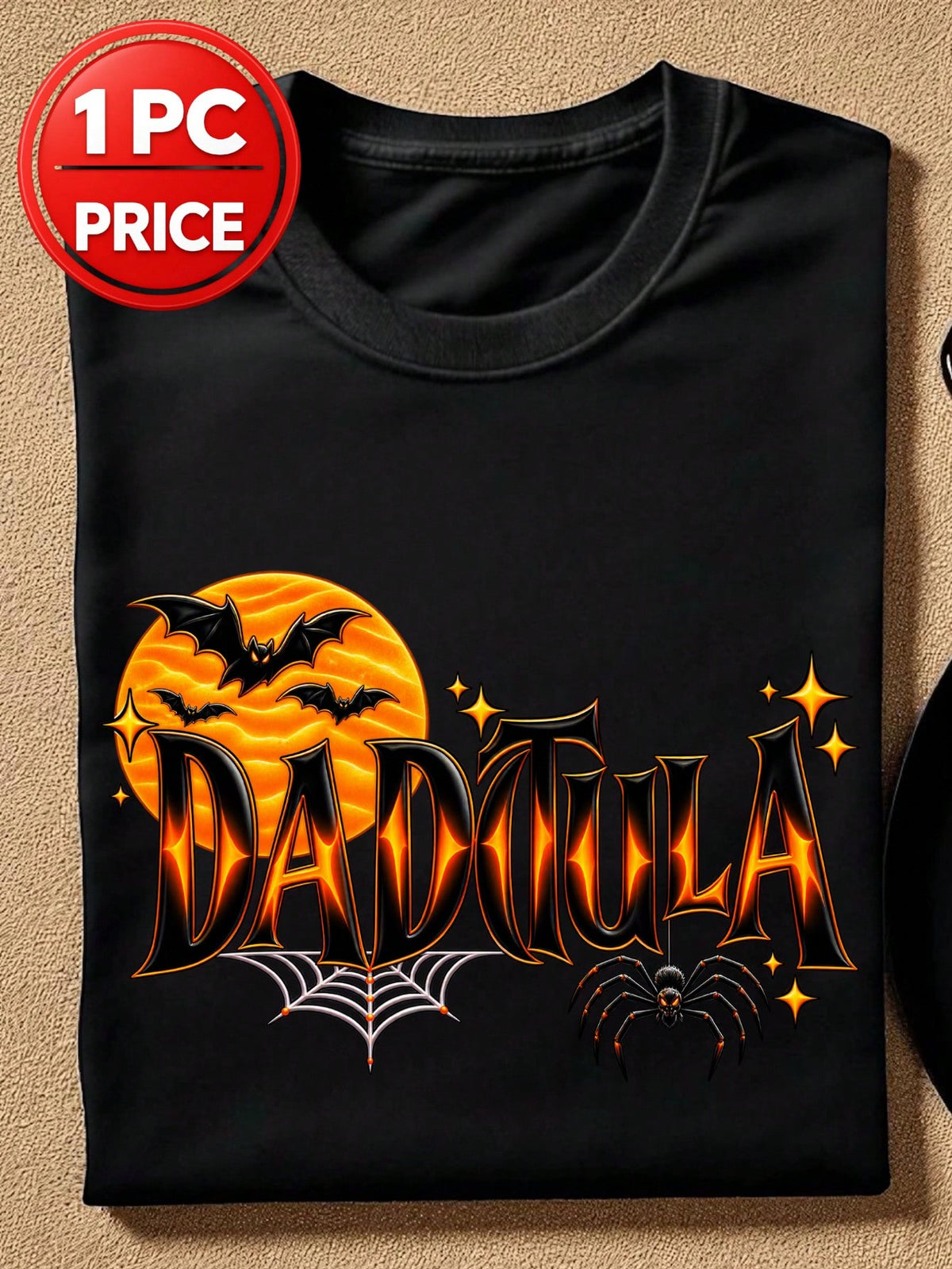1 PC Momster Dadcula Halloween T-Shirt