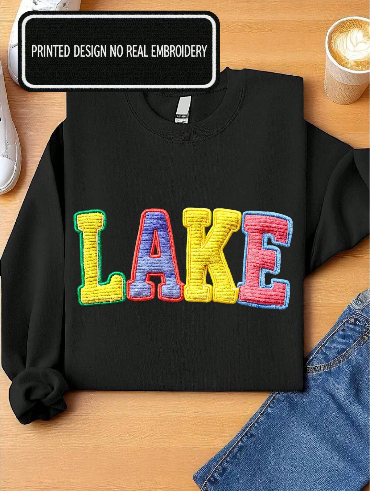 Lake (DTF Graphic Print) Sweatshirt