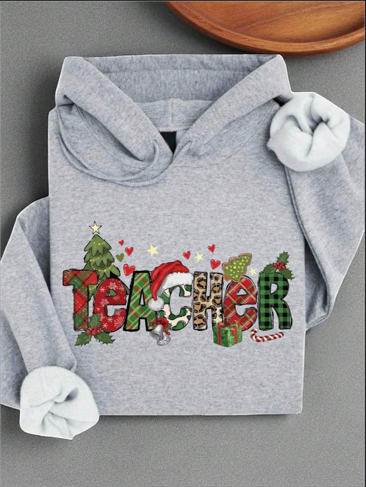 Christmas Teacher Unisex Hooded Hoodie