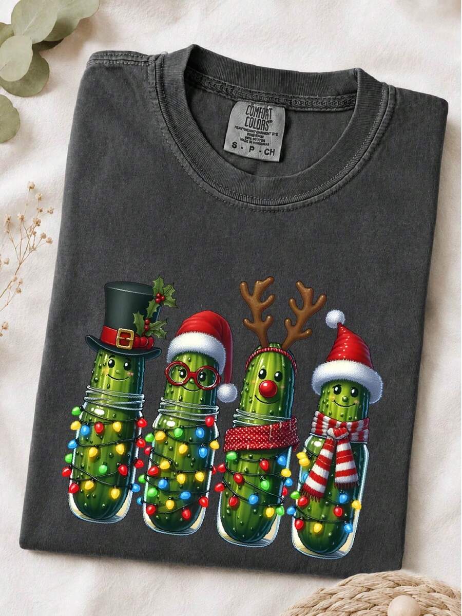 Funny Christmas Pickle T-Shirt