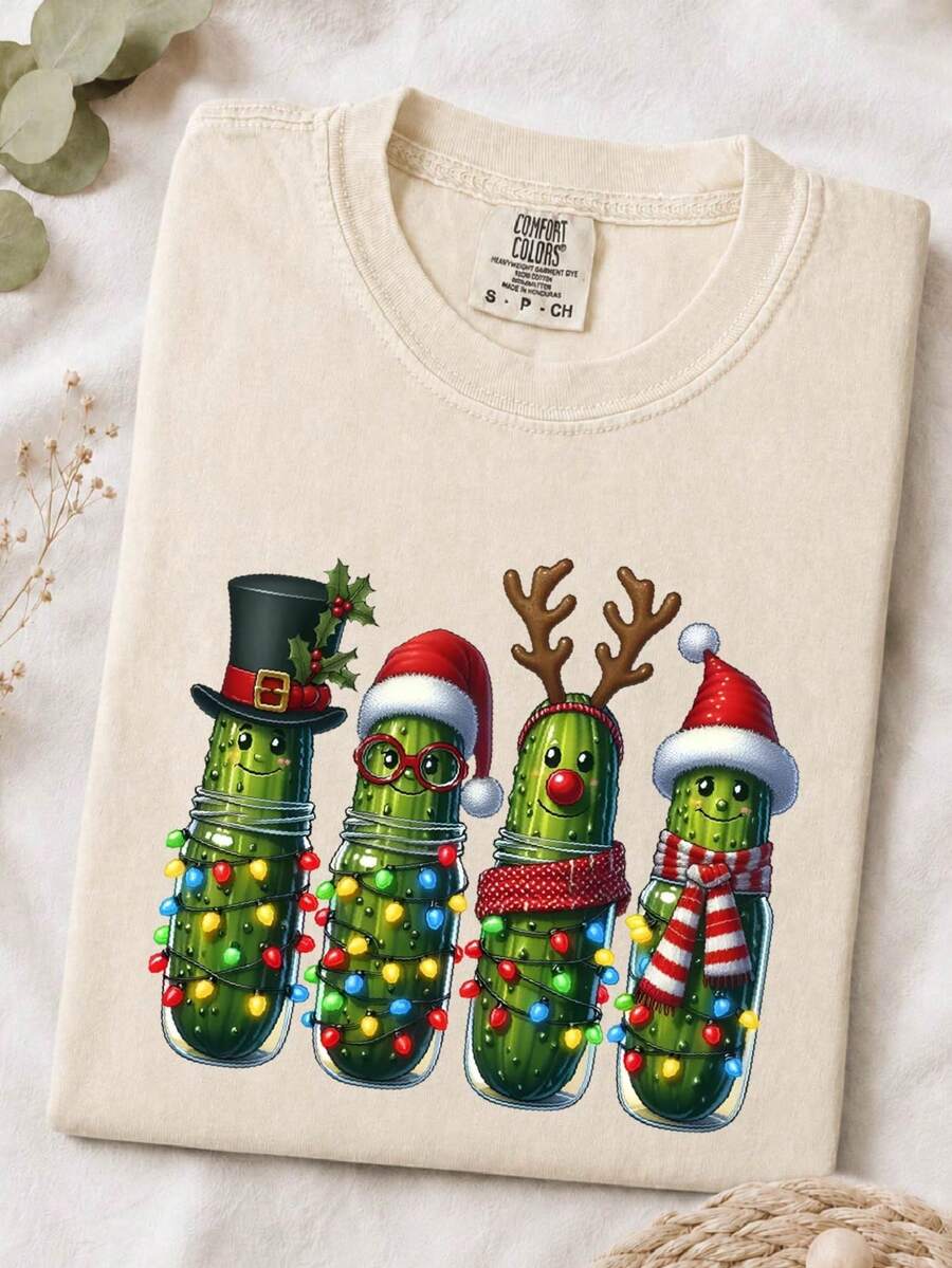 Funny Christmas Pickle T-Shirt