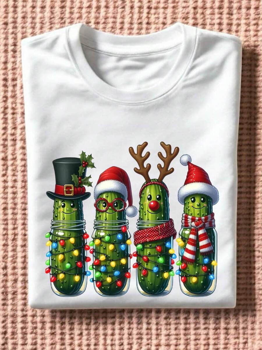 Funny Christmas Pickle T-Shirt
