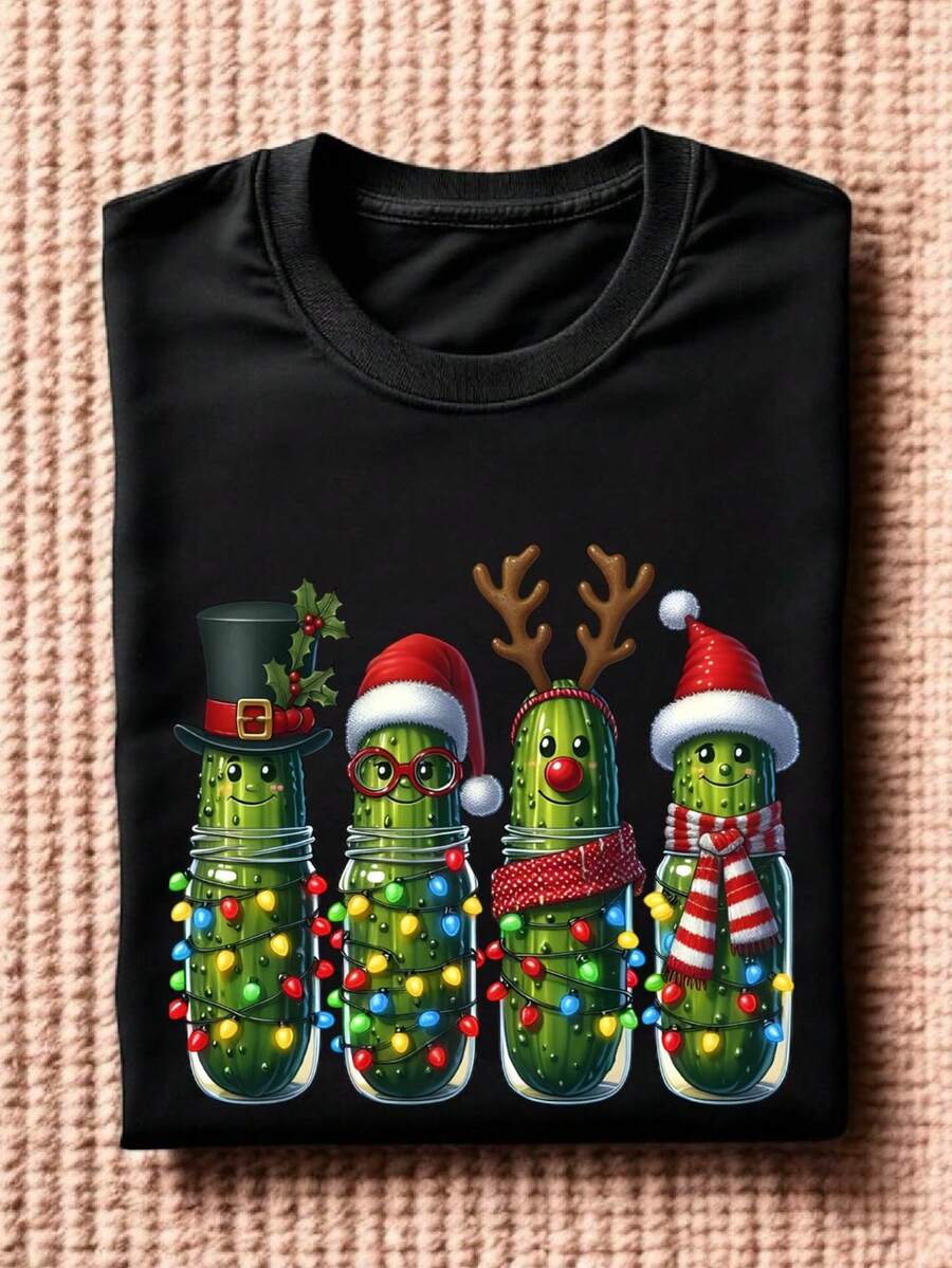 Funny Christmas Pickle T-Shirt