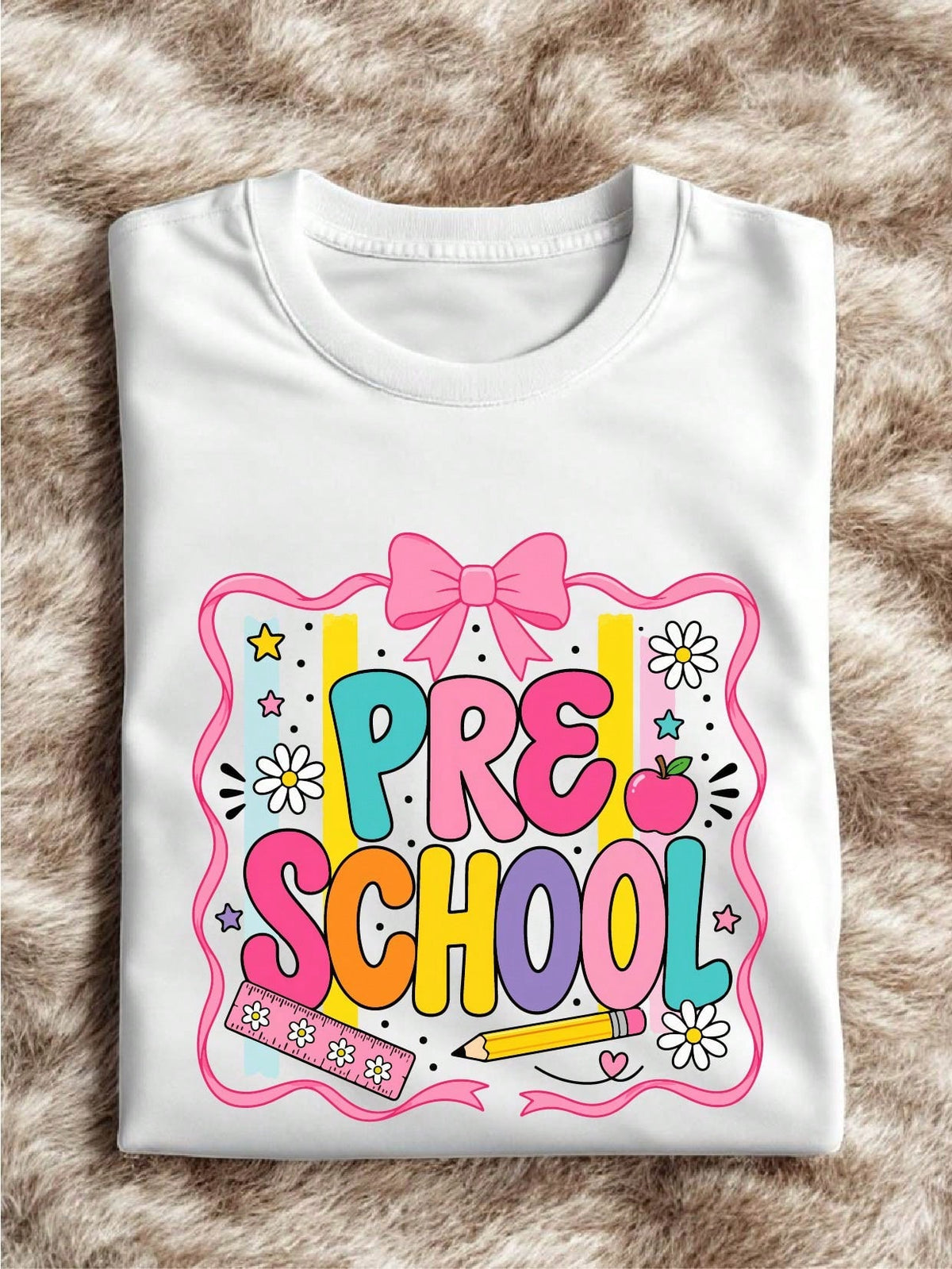 Pre-School Coquette Bow T-Shirt
