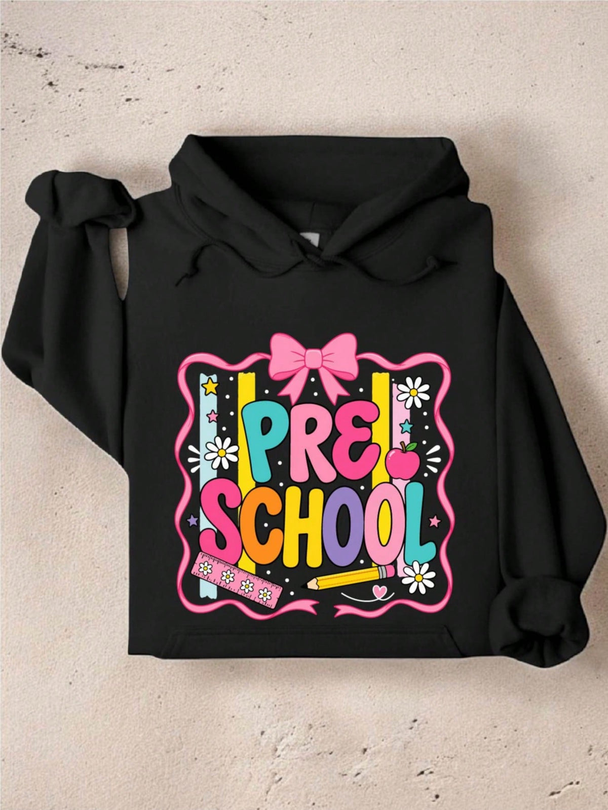 Pre-School Coquette Bow Hoodie