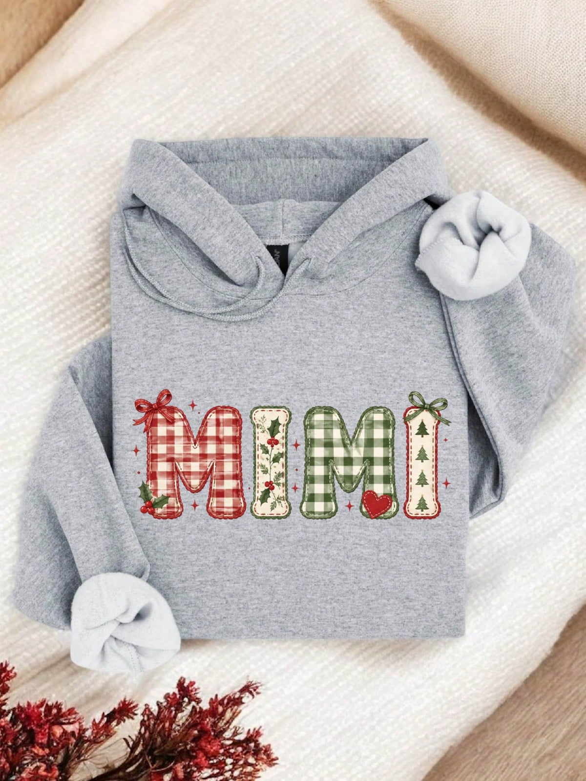 1 PC Mimi Papa Christmas Hoodie
